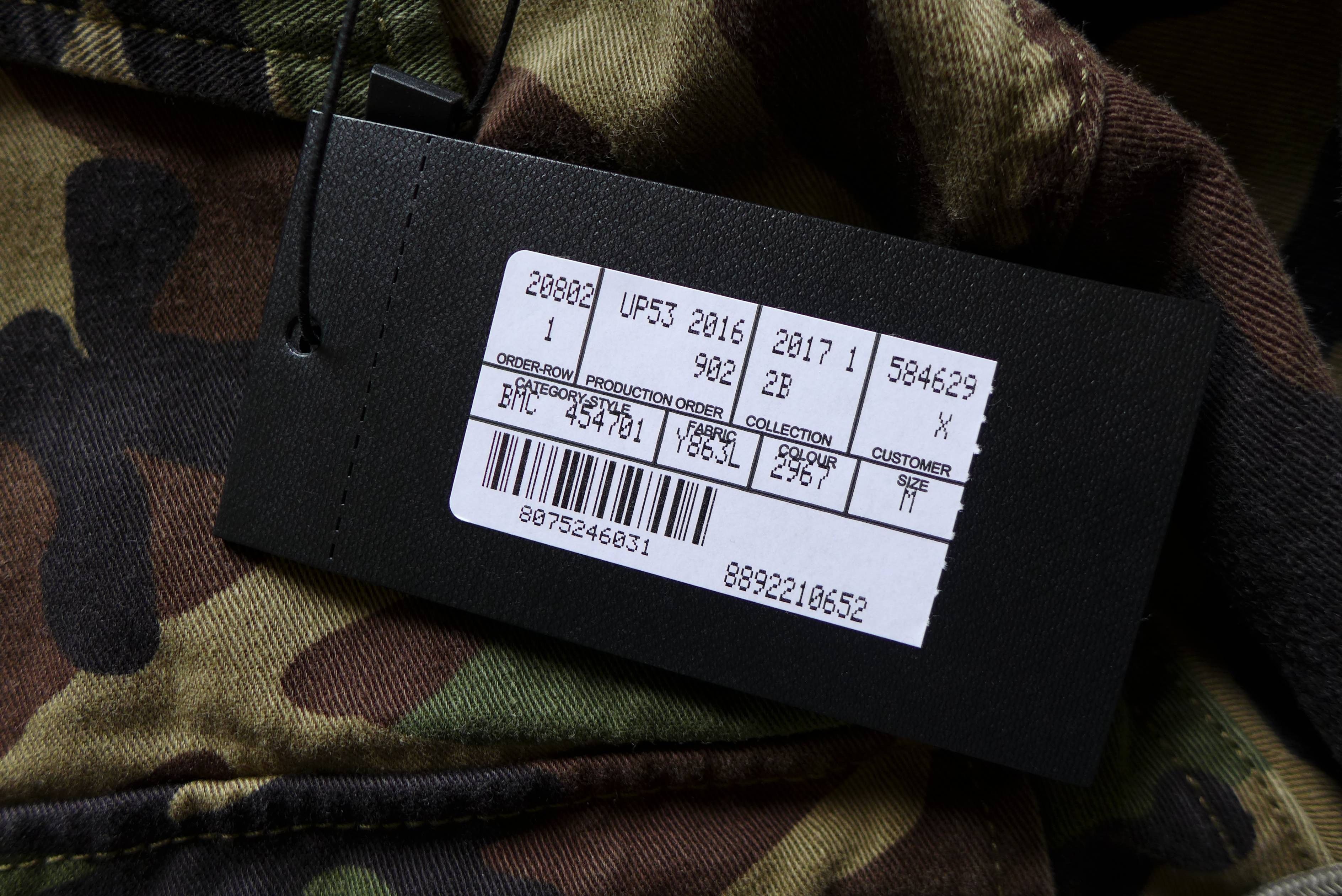 Saint Laurent Paris Saint Laurent "Love" Patch Military Jacket - Vintage Camo Size US M / EU 48-50 / 2 - 12 Thumbnail
