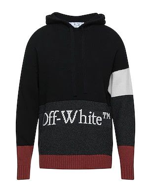Off-White Sweaters in Black color with Off-White Logo Size US S / EU 44-46 / 1 - 1 Thumbnail