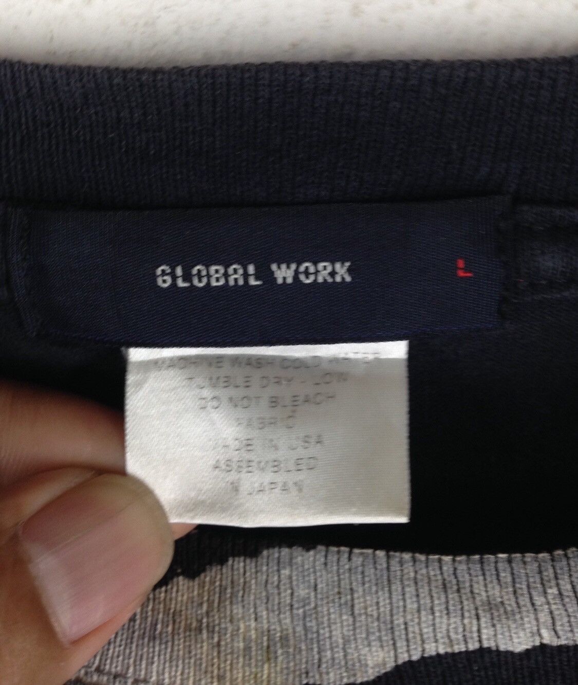 Global Work × Japanese Brand Global Work tee shirt Size US L / EU 52-54 / 3 - 4 Thumbnail
