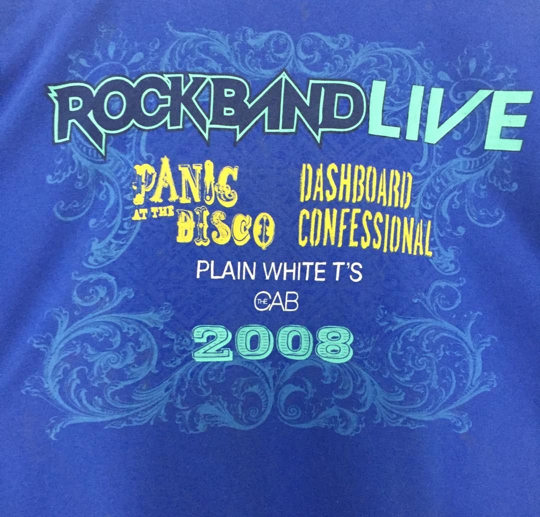 Band Tees panic at the disco dashboard confessional plain white t’s Size US M / EU 48-50 / 2 - 4 Thumbnail