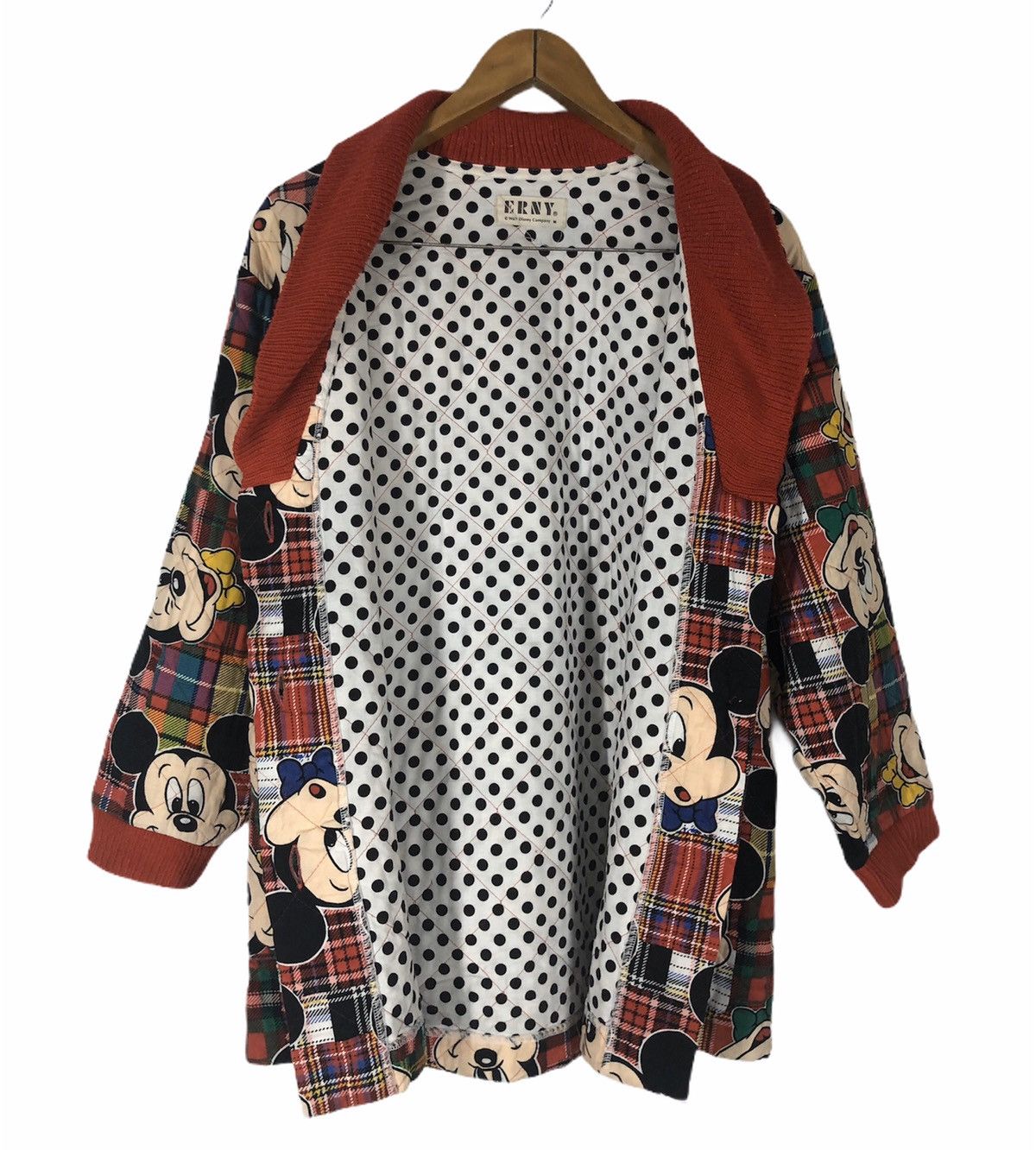Disney × Mickey Mouse × Vintage VTG MICKEY MOUSE WALT DISNEY COMPANY KIMONO JACKET BY ERNY Size US M / EU 48-50 / 2 - 4 Thumbnail