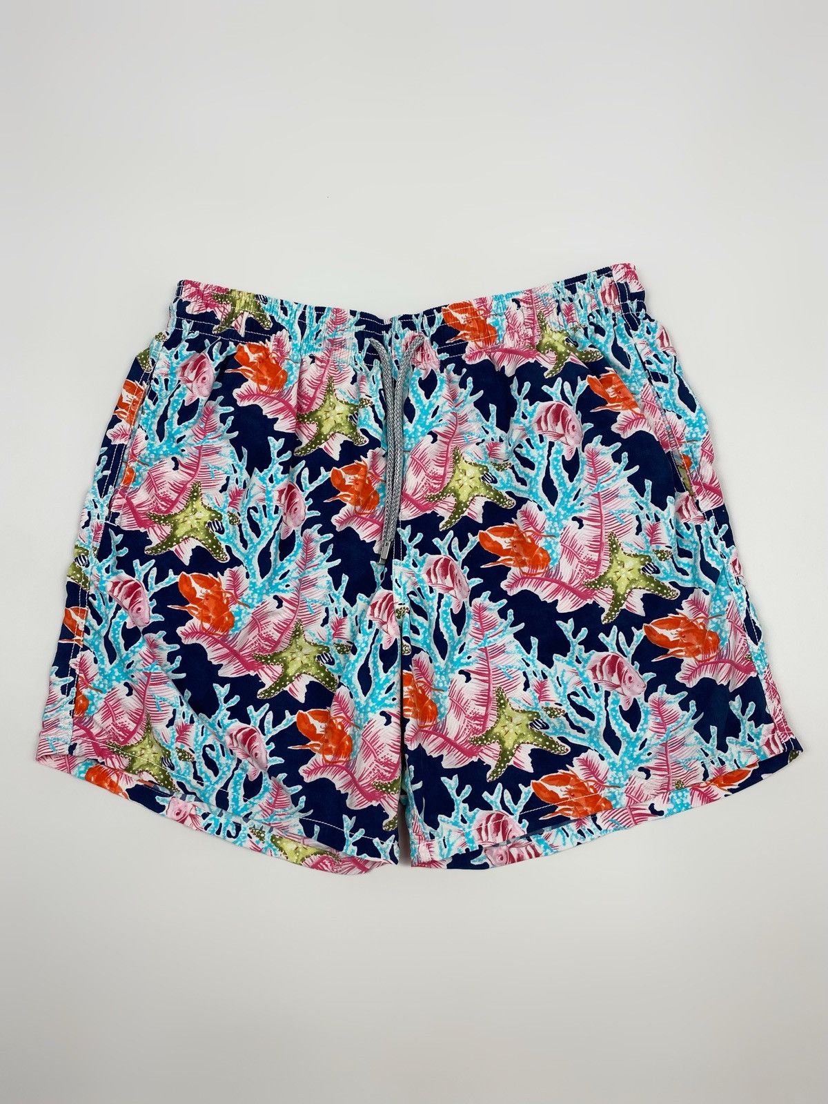 Vilebrequin Vilebrequin Blue Marine Printed Swim Shorts Size XL Size US 36 / EU 52 - 2 Thumbnail