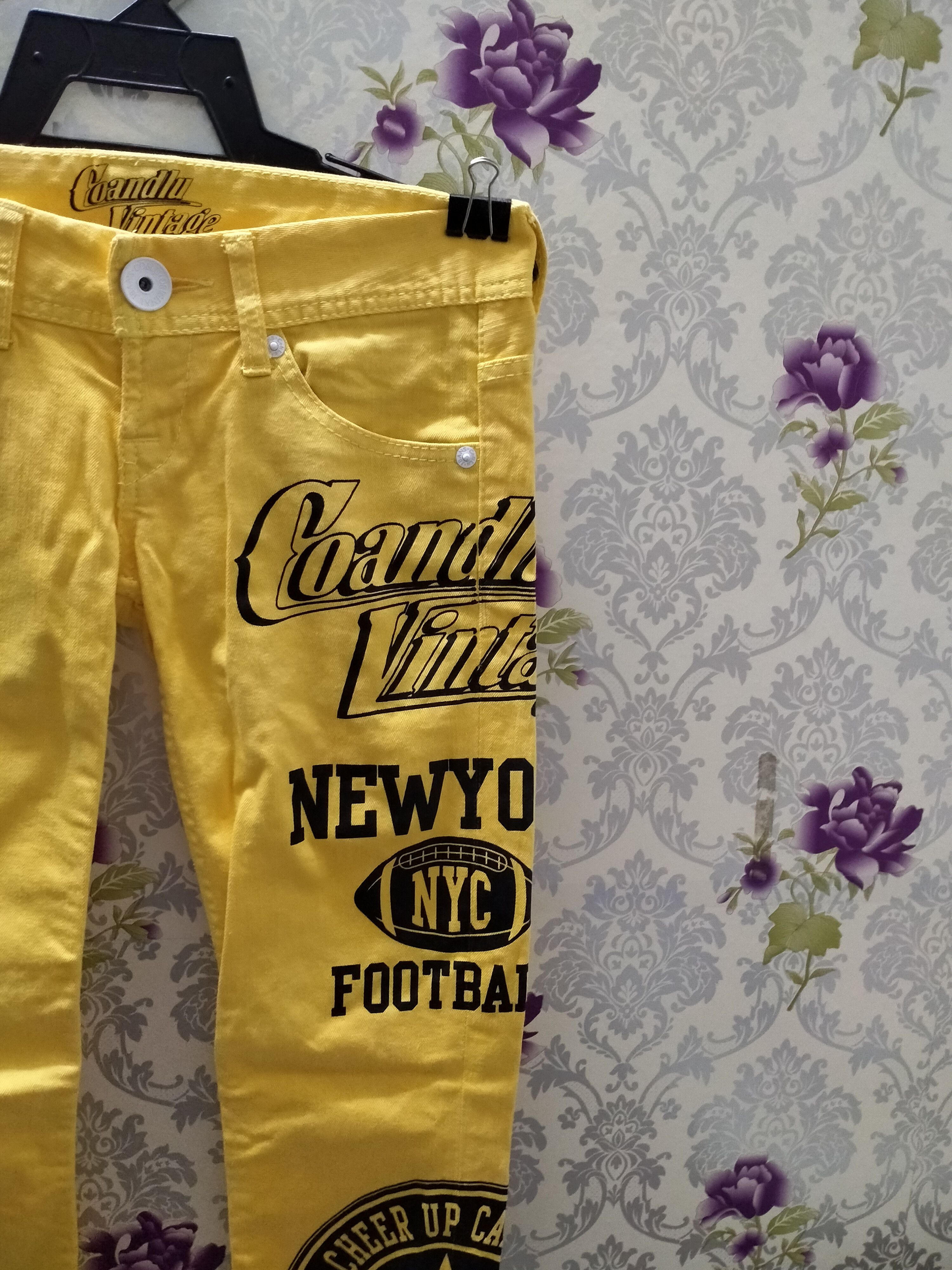 Hysteric Glamour × Japanese Brand CO&LU FIT JEANS MULTI LOGO Size US 32 / EU 48 - 4 Thumbnail