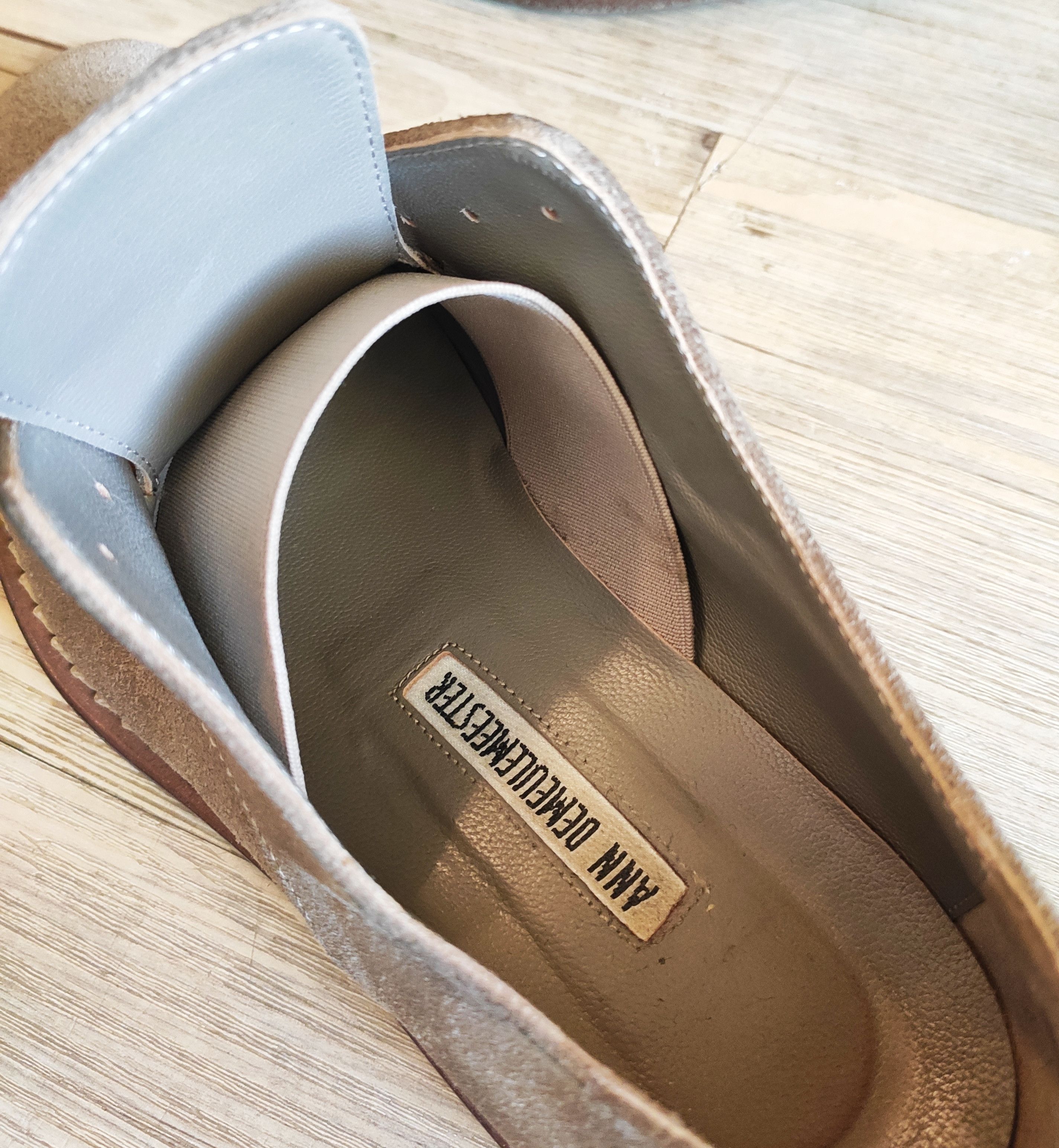 Ann Demeulemeester SUPER RARE! Laceless derbies.Like Guidi boots. Size US 7.5 / IT 37.5 - 6 Thumbnail