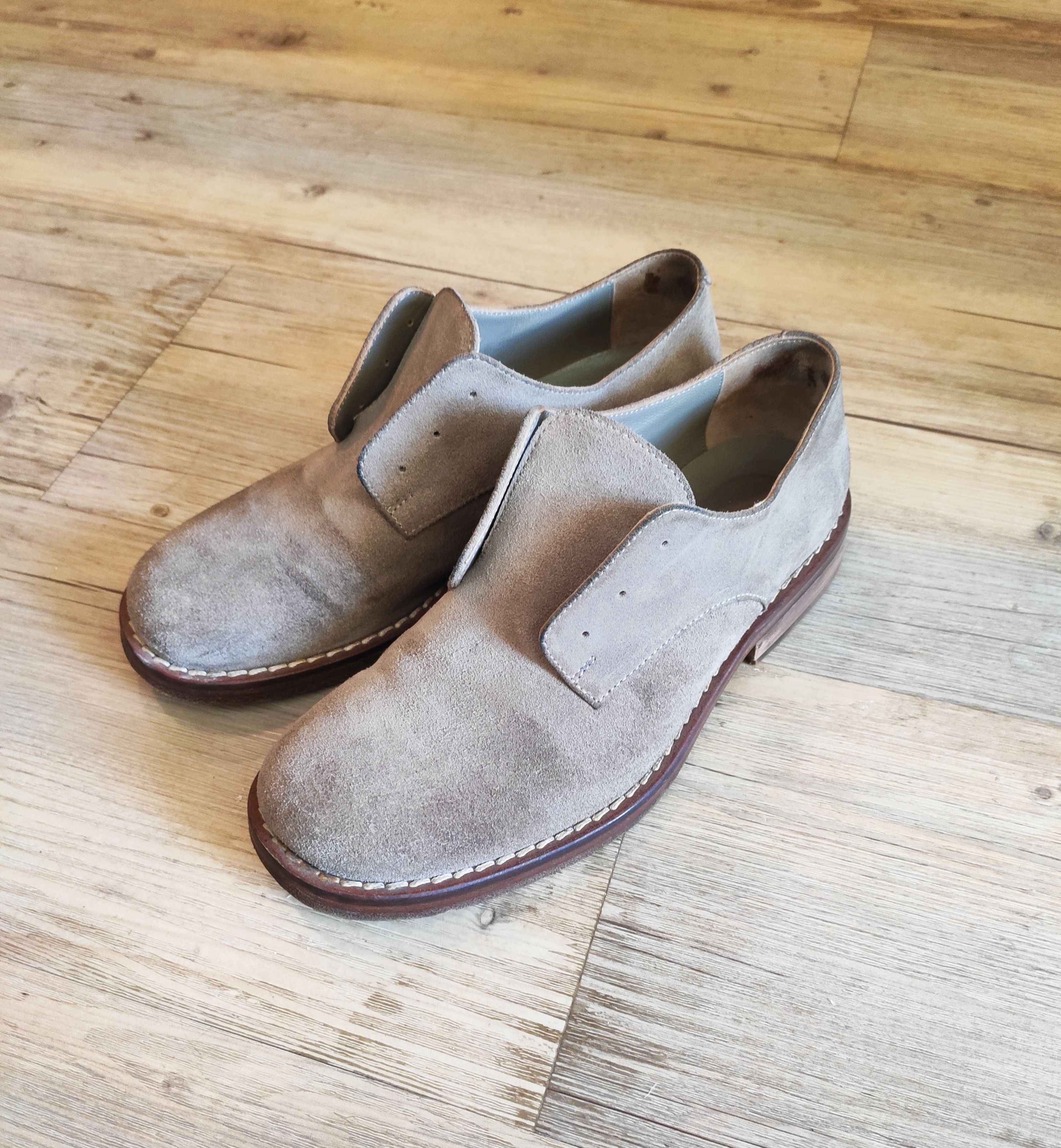 Ann Demeulemeester SUPER RARE! Laceless derbies.Like Guidi boots. Size US 7.5 / IT 37.5 - 2 Thumbnail