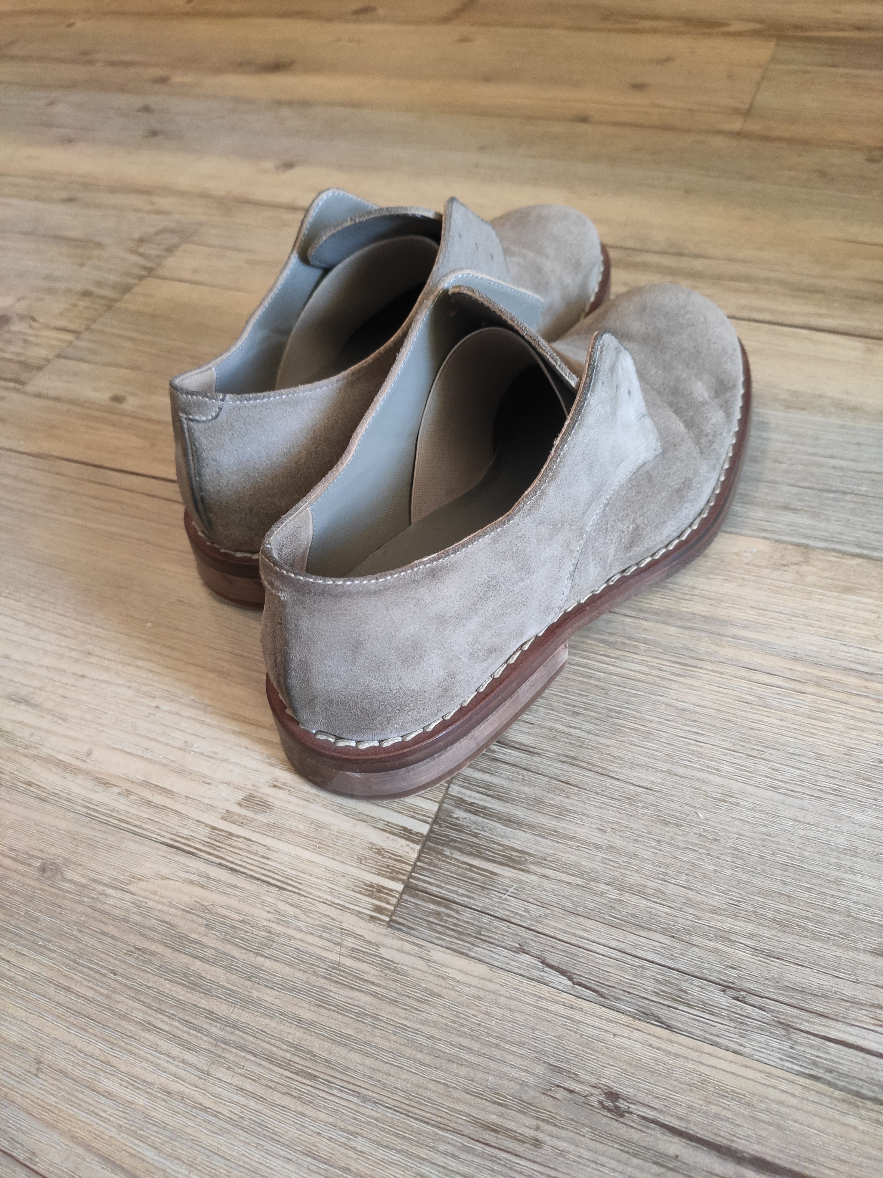 Ann Demeulemeester SUPER RARE! Laceless derbies.Like Guidi boots. Size US 7.5 / IT 37.5 - 3 Thumbnail