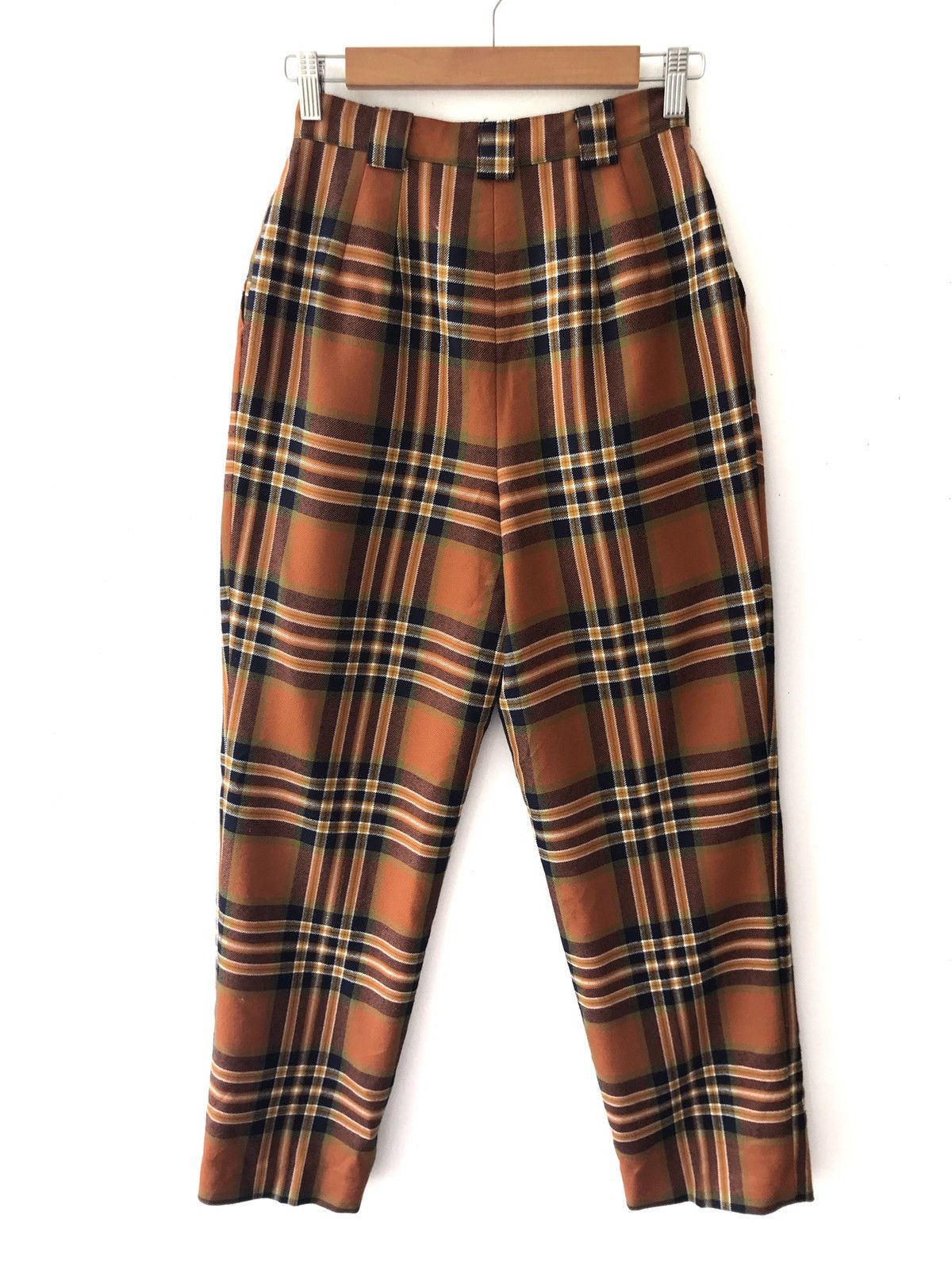 Designer × Japanese Brand × Vintage Vintage JUELAMY Wool Baggy High Waist Pants Size US 26 / EU 42 - 2 Thumbnail