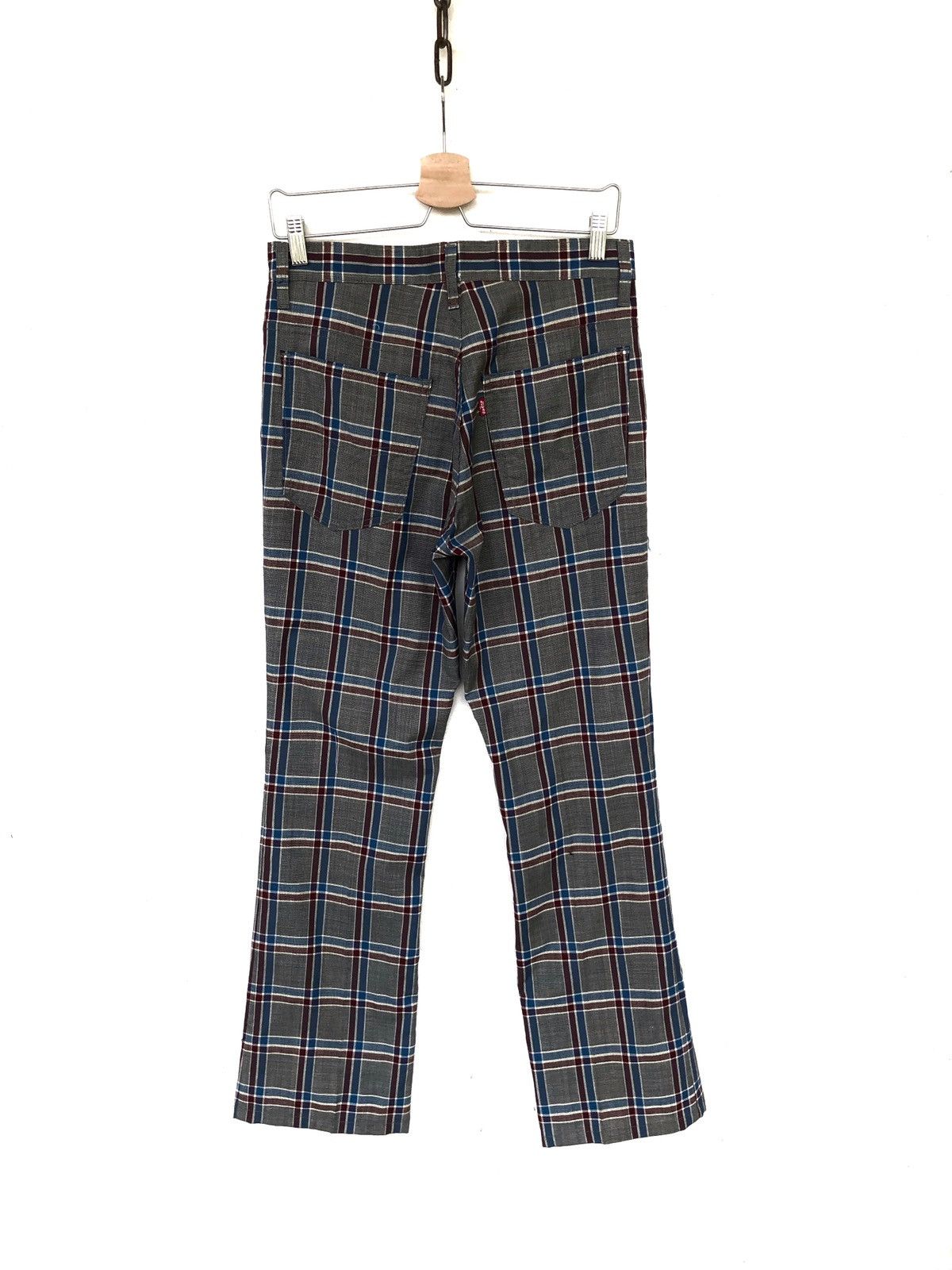 Junya Watanabe × Levi's AW02 Levi's Junya Comme des Garçons Checkered Jeans Pants Size US 31 - 4 Thumbnail