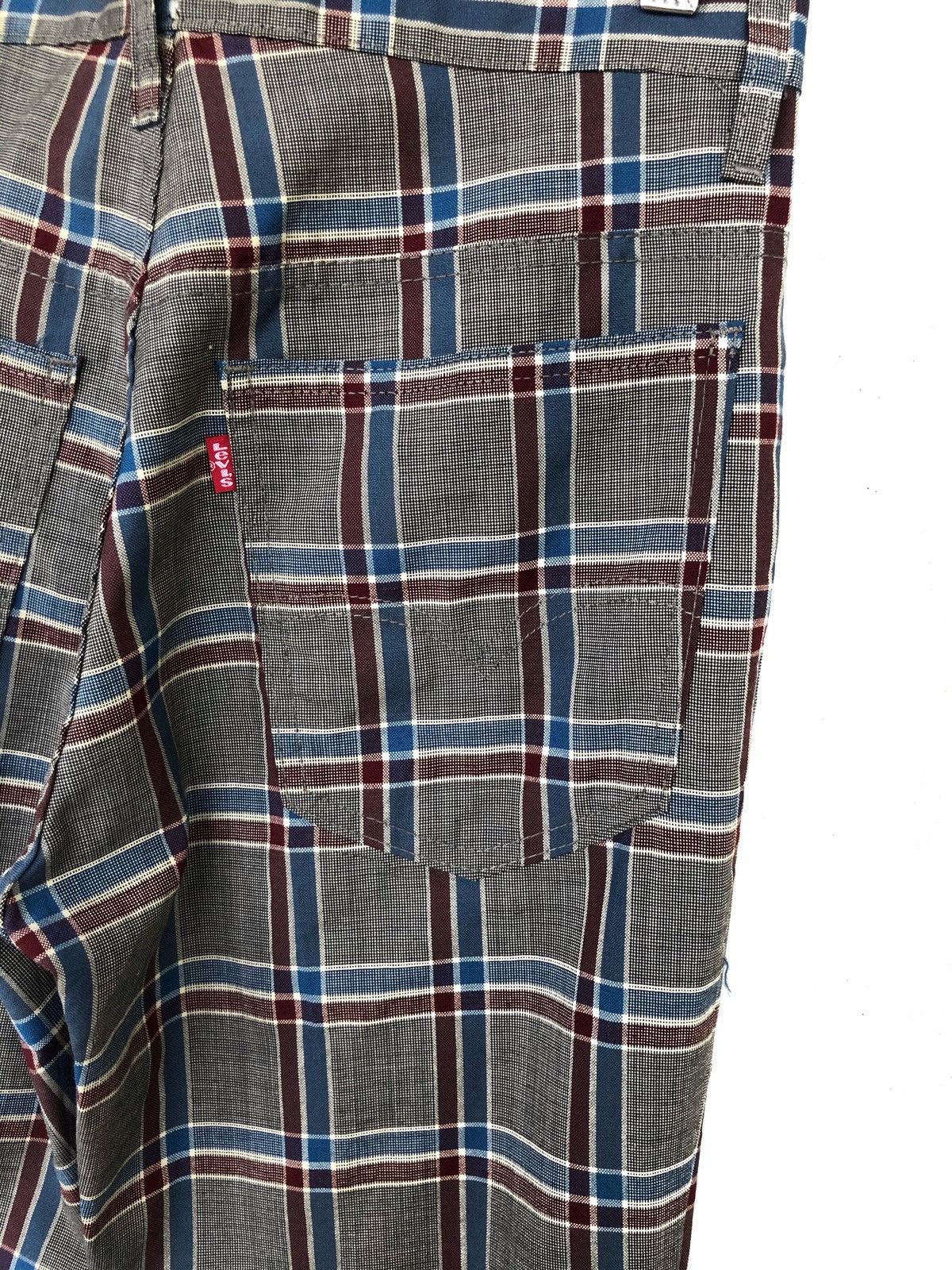 Junya Watanabe × Levi's AW02 Levi's Junya Comme des Garçons Checkered Jeans Pants Size US 31 - 8 Thumbnail
