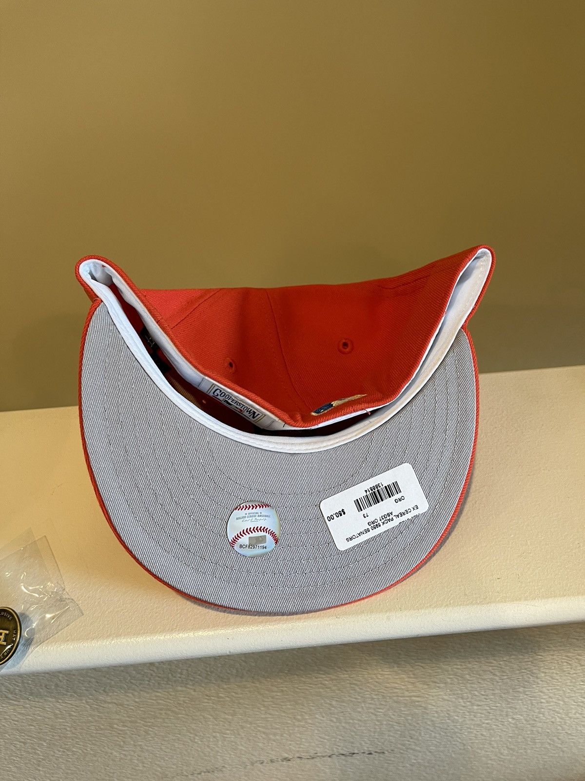 Hat Club × New Era Washington Senators 1937 All Star Game Hat in Orange - 7 3/8 Size ONE SIZE - 4 Thumbnail