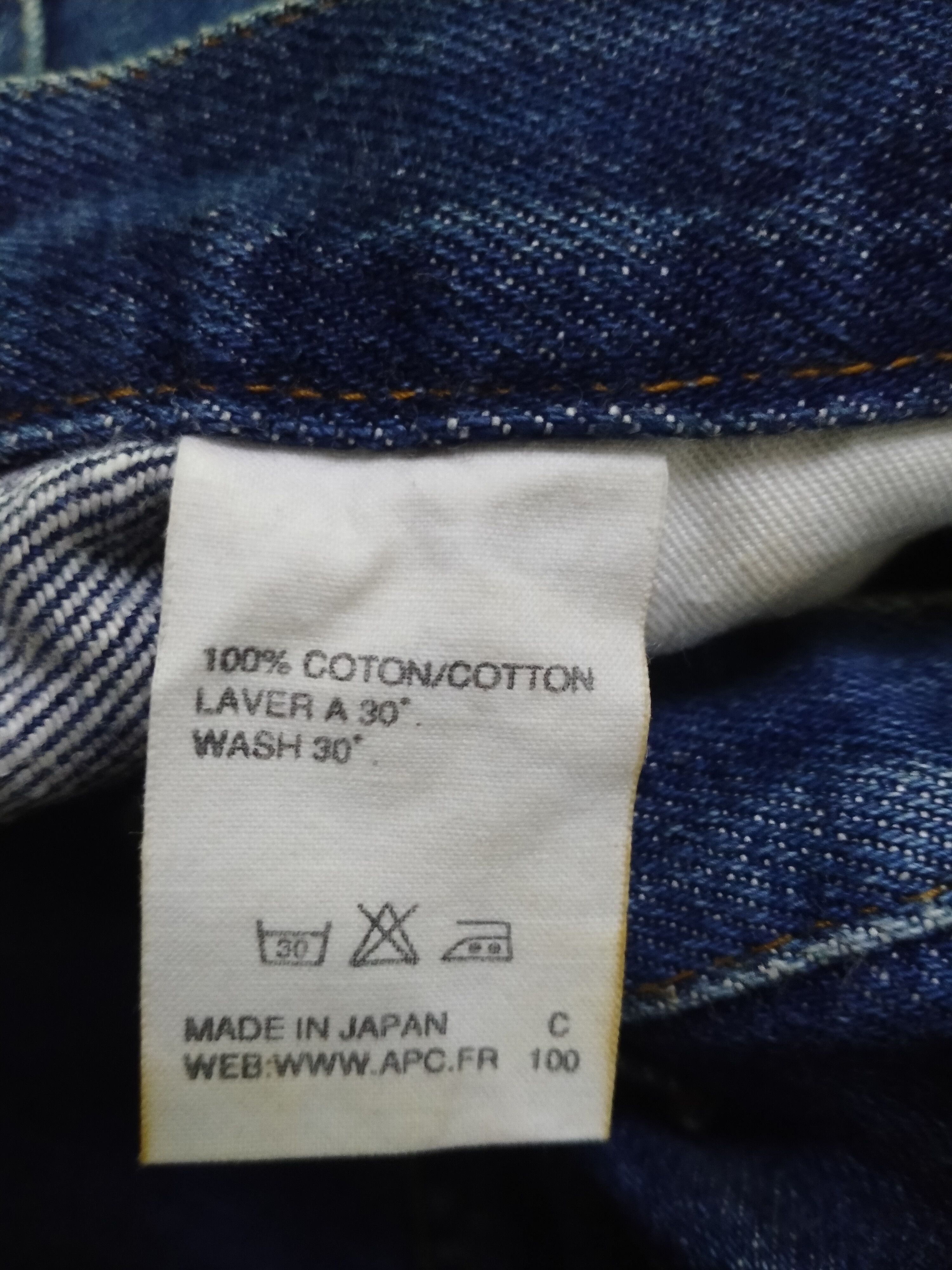A.P.C. A.P.C JEANS CLOTH HEAD Size US 30 / EU 46 - 8 Thumbnail