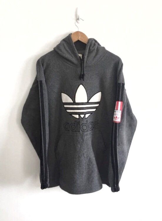 Adidas × RUN DMC Vintage Adidas Run DMC Fleece Pullover Jacket Hoodie Size US M / EU 48-50 / 2 - 1 Thumbnail