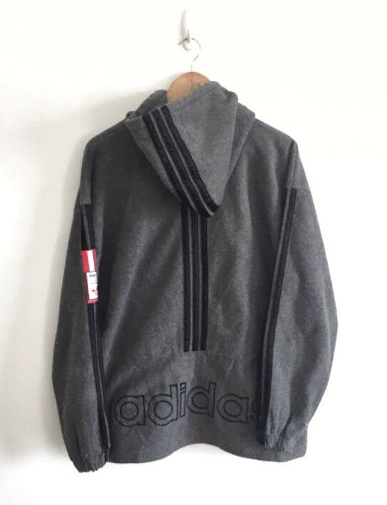 Adidas × RUN DMC Vintage Adidas Run DMC Fleece Pullover Jacket Hoodie Size US M / EU 48-50 / 2 - 3 Thumbnail