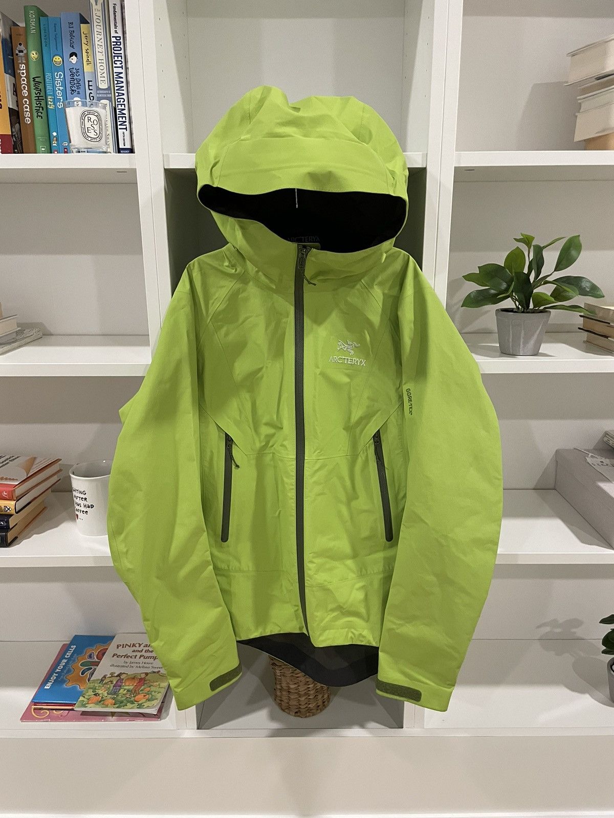 Arc'teryx Beta AR Jacket Dark Moss Green Men's XS Gore-Tex