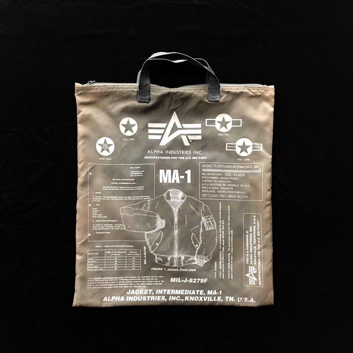 Alpha Industries MA-1 Alpha Ind. Portable Organiser Bag Size ONE SIZE - 1 Thumbnail