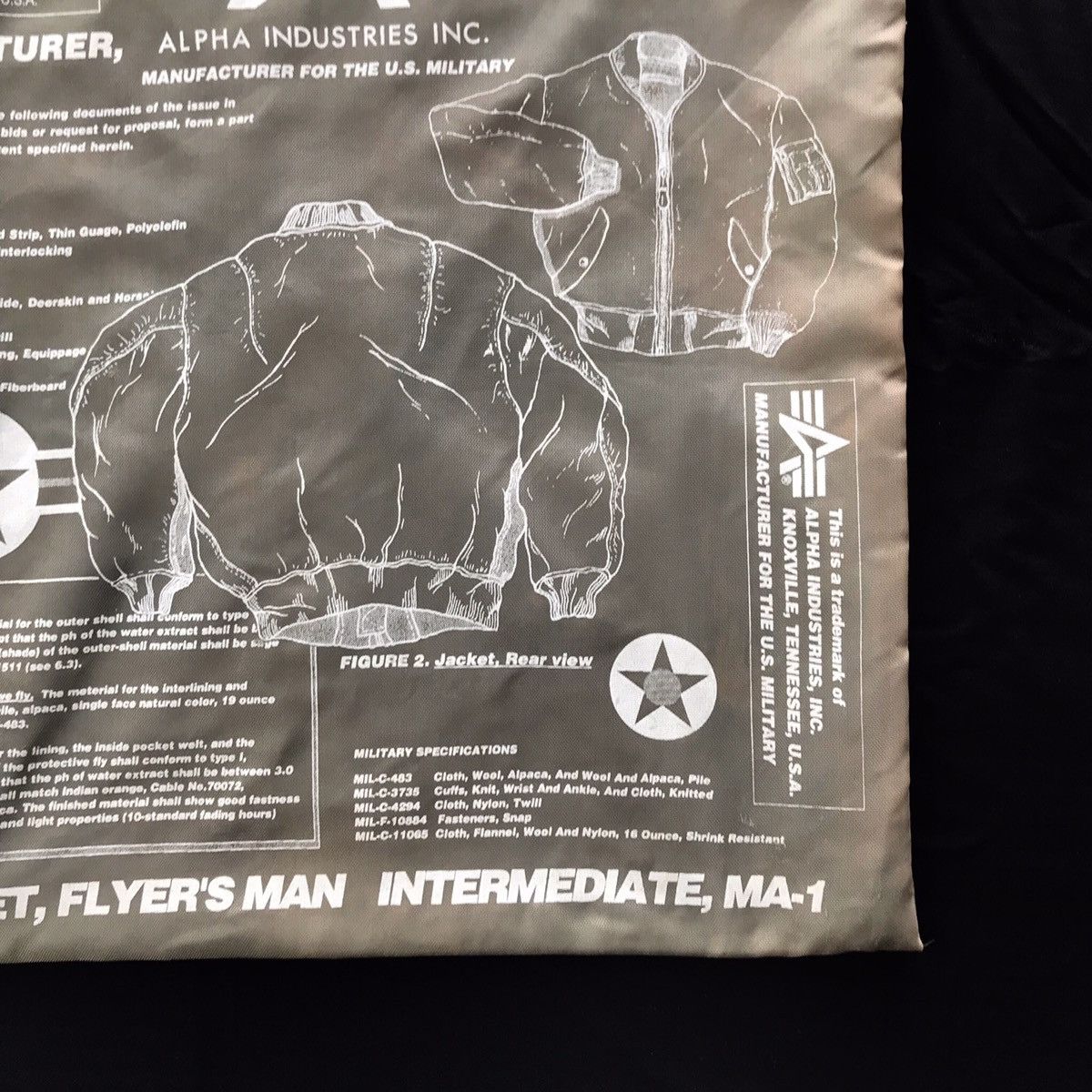 Alpha Industries MA-1 Alpha Ind. Portable Organiser Bag Size ONE SIZE - 7 Thumbnail