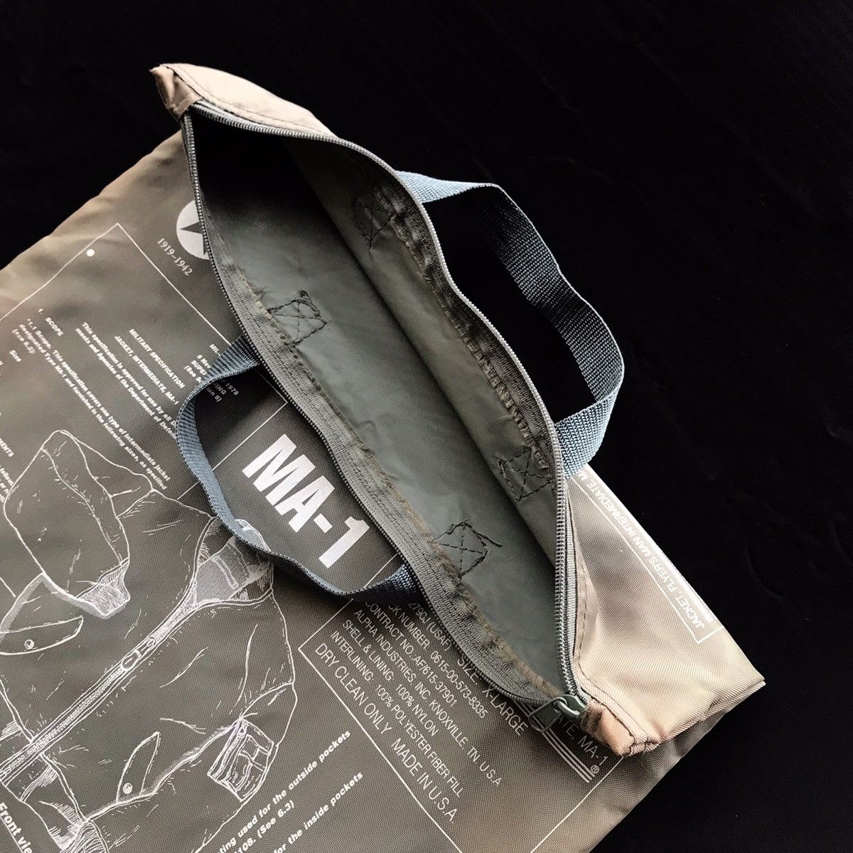 Alpha Industries MA-1 Alpha Ind. Portable Organiser Bag Size ONE SIZE - 8 Thumbnail