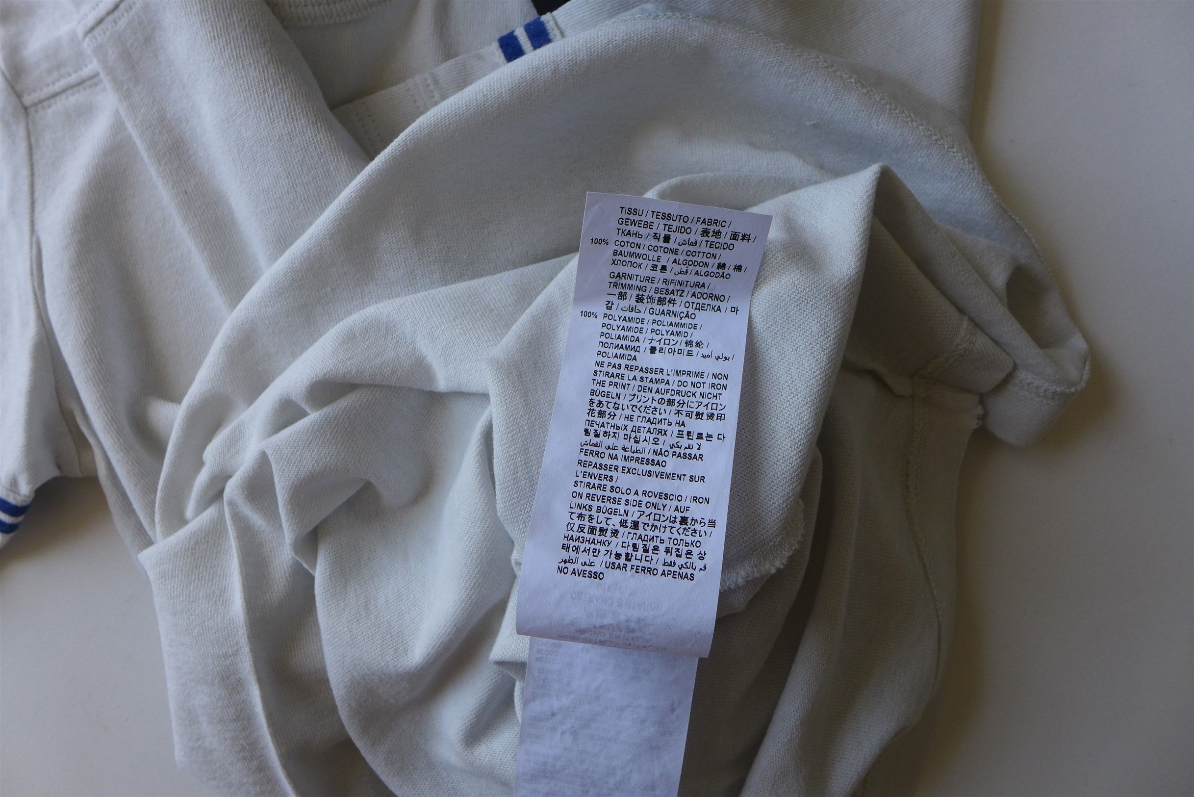 Saint Laurent Paris Saint Laurent 50s Signature Print Destroyed T-shirt Size US S / EU 44-46 / 1 - 12 Thumbnail