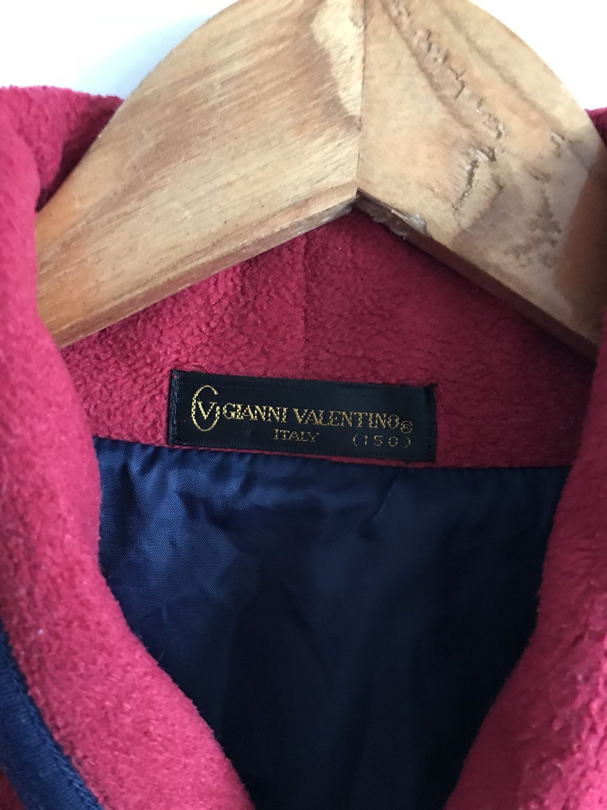 Valentino Vintage Gianni Valentino Fleece Jacket Size US S / EU 44-46 / 1 - 4 Thumbnail