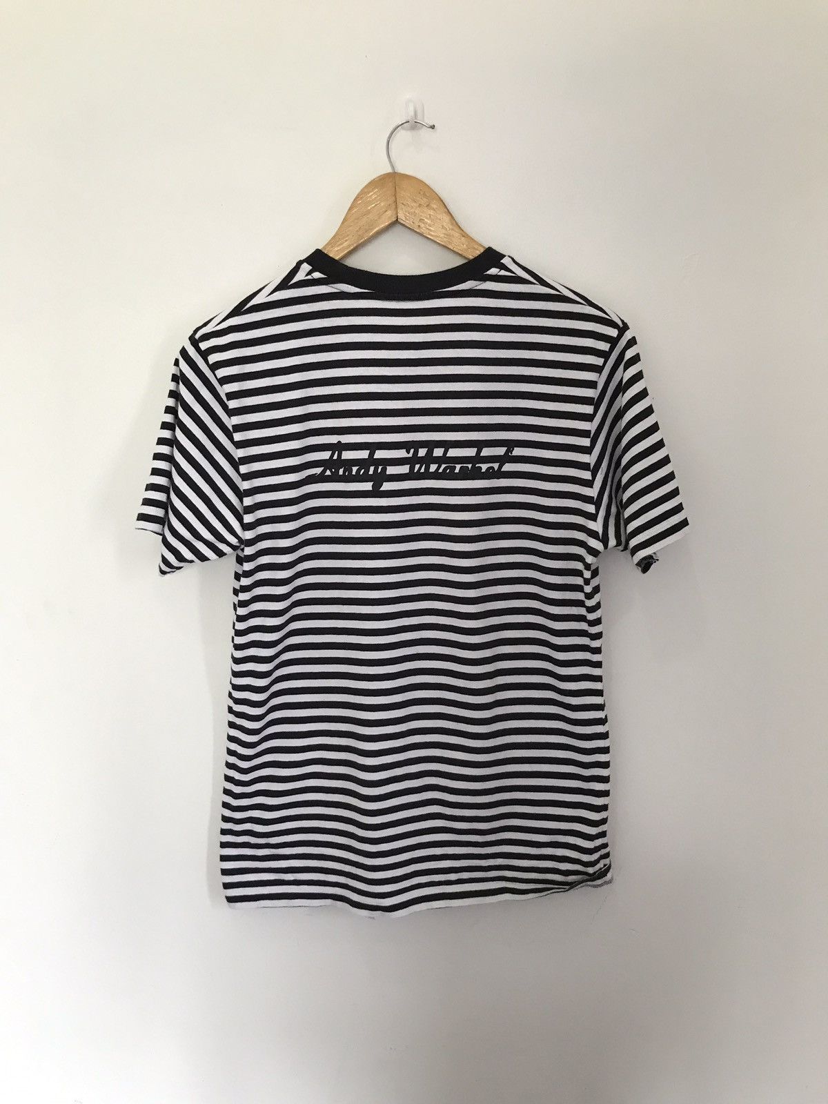 Andy Warhol × Uniqlo Vintage Andy Warhol x Uniqlo Stripes Tee Size US S / EU 44-46 / 1 - 2 Thumbnail