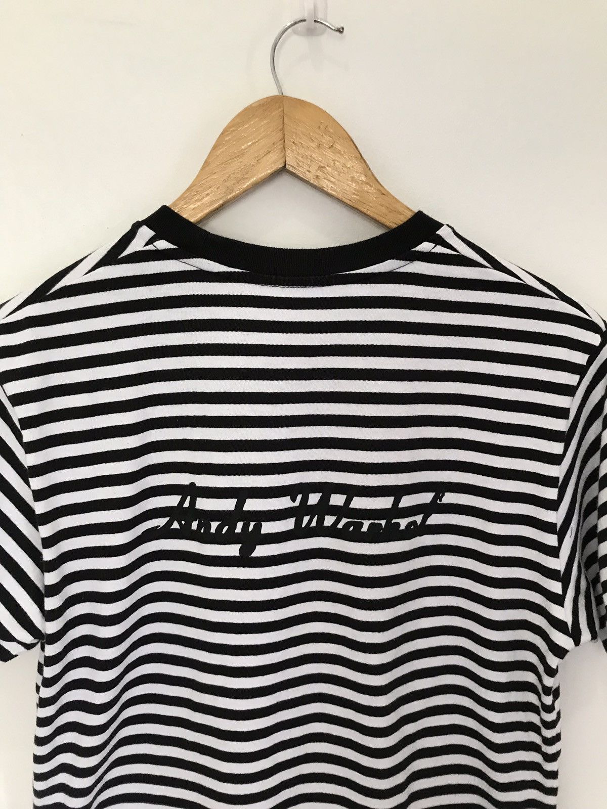 Andy Warhol × Uniqlo Vintage Andy Warhol x Uniqlo Stripes Tee Size US S / EU 44-46 / 1 - 4 Thumbnail