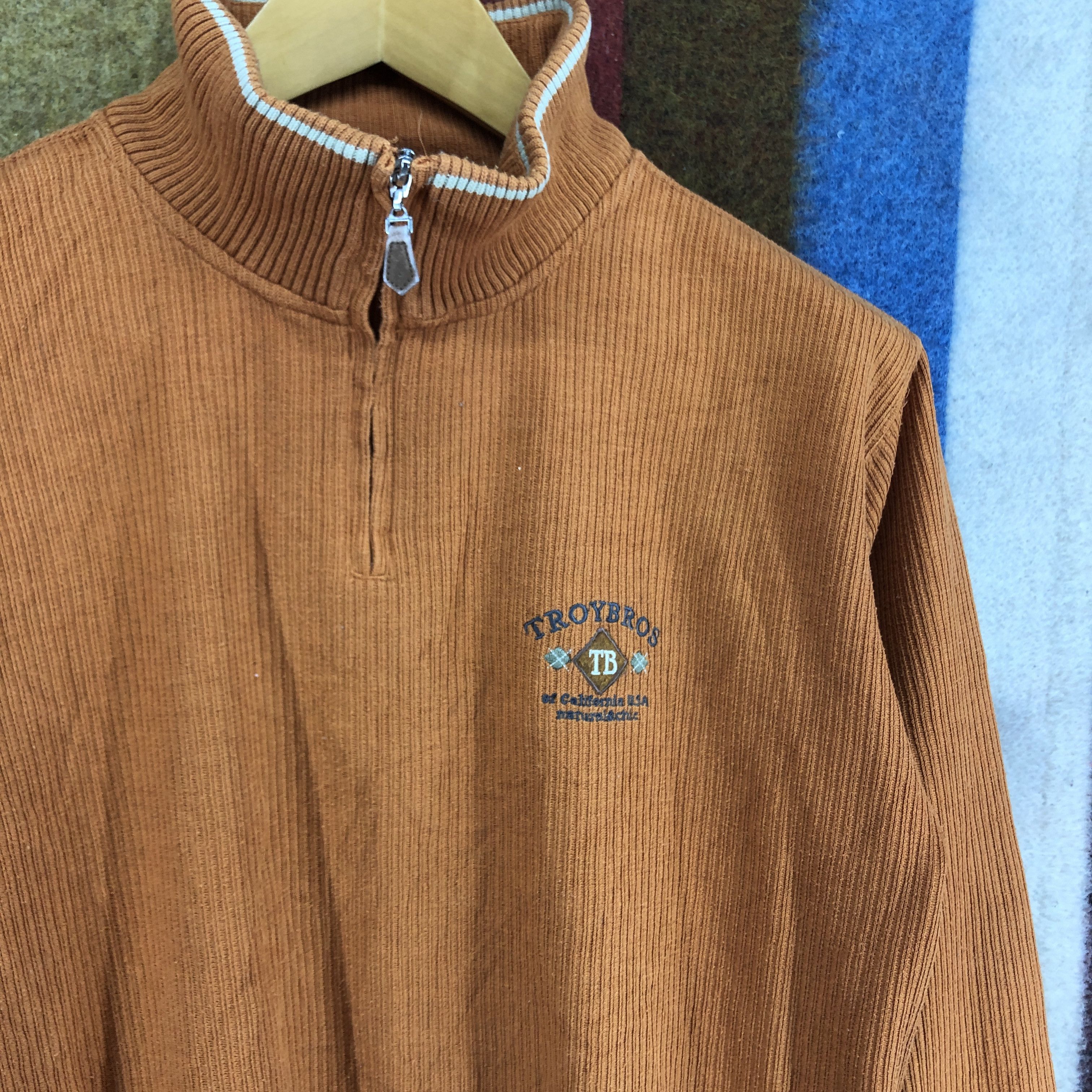 Japanese Brand TROY BROS Turtle Neck Sweatshirt #2724-98 Size US M / EU 48-50 / 2 - 2 Thumbnail
