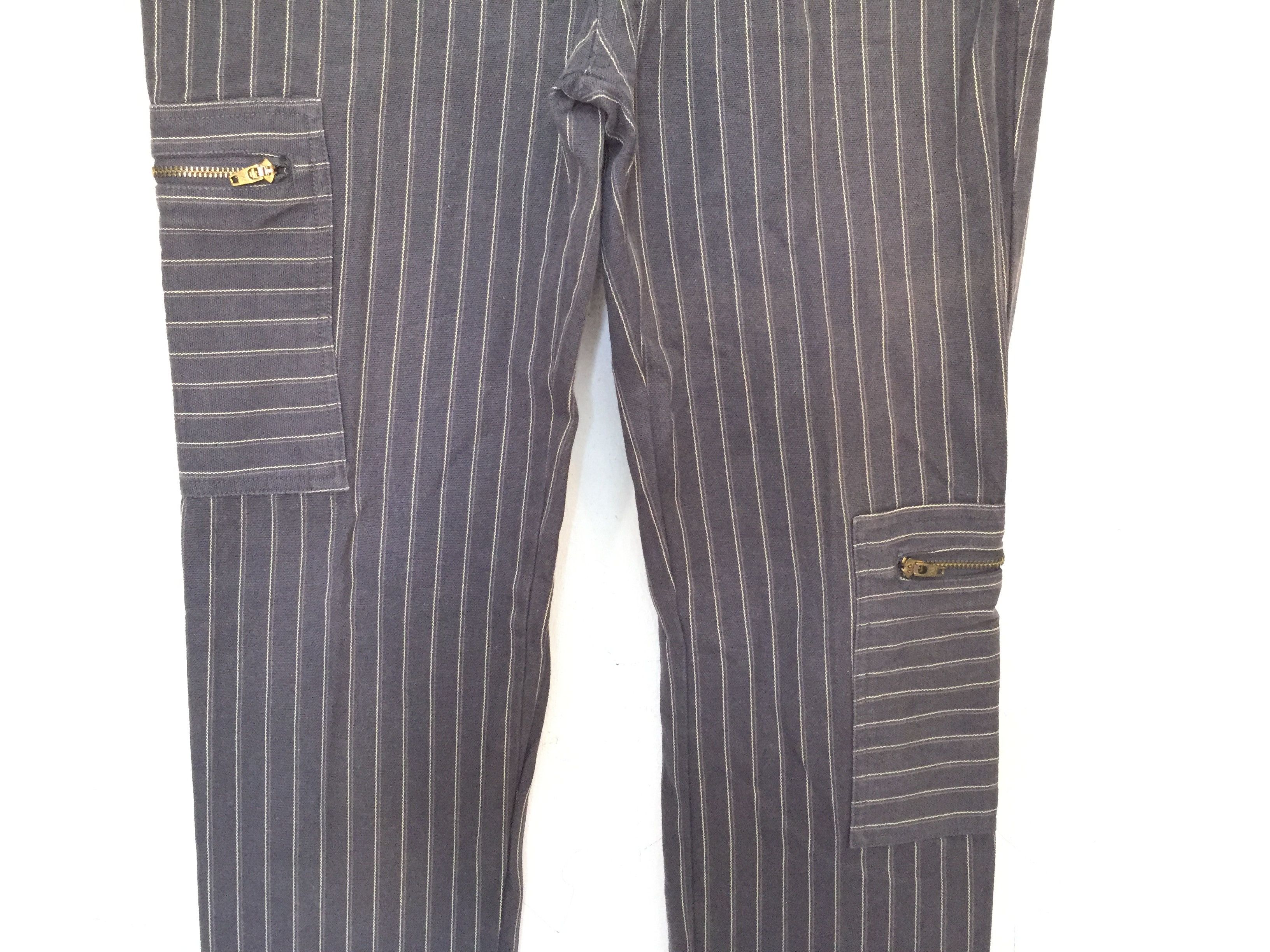 20471120 × Beauty Beast × Japanese Brand SUB work Japan Hickory wabash hem zipper cargos Size US 31 - 4 Thumbnail