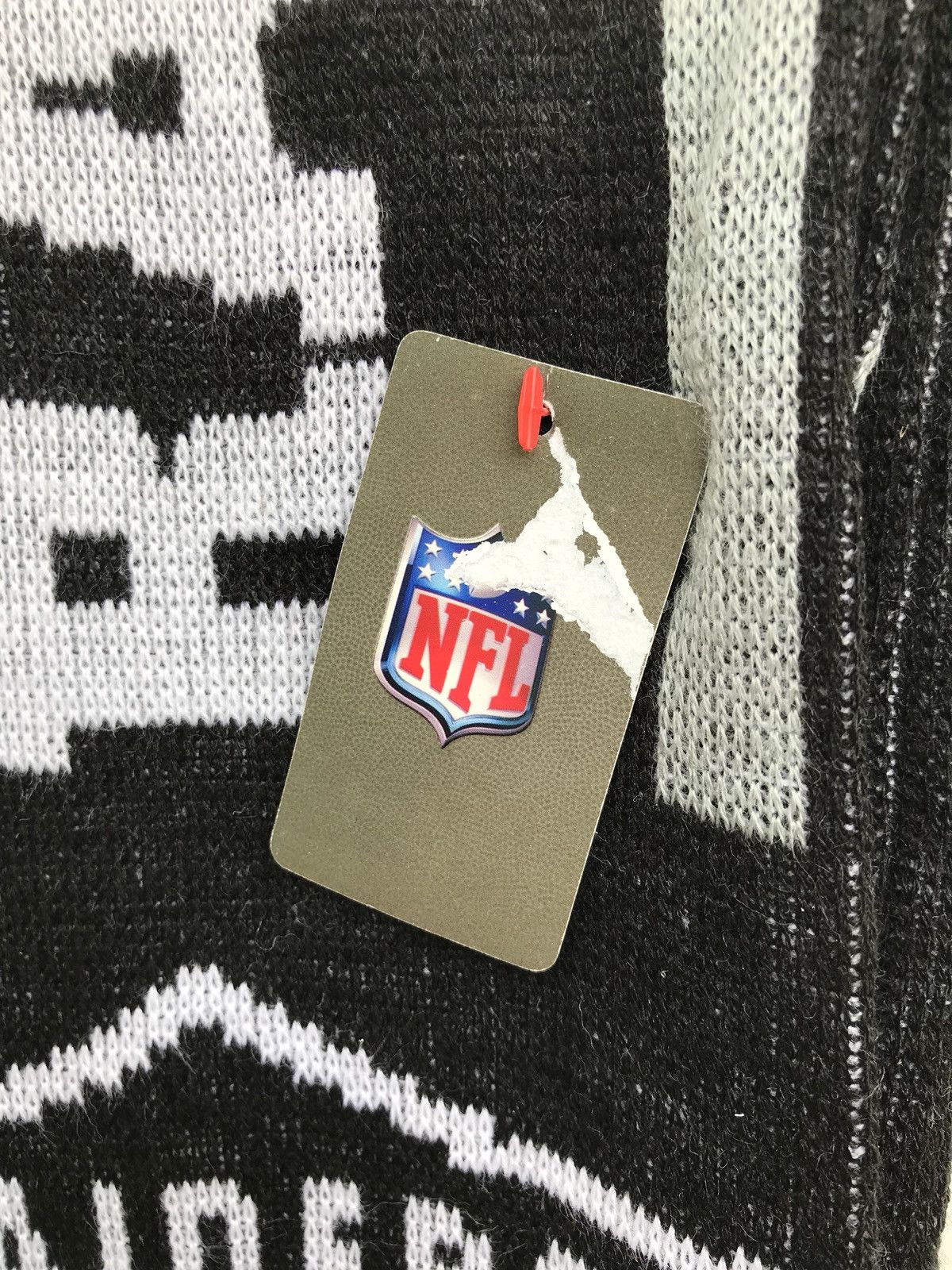 NFL NFL Raiders Muffler With Tag Size ONE SIZE - 5 Thumbnail