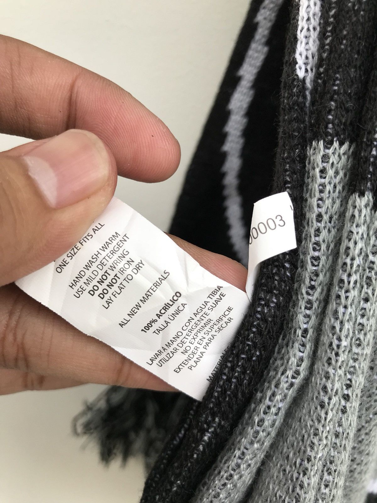 NFL NFL Raiders Muffler With Tag Size ONE SIZE - 4 Thumbnail
