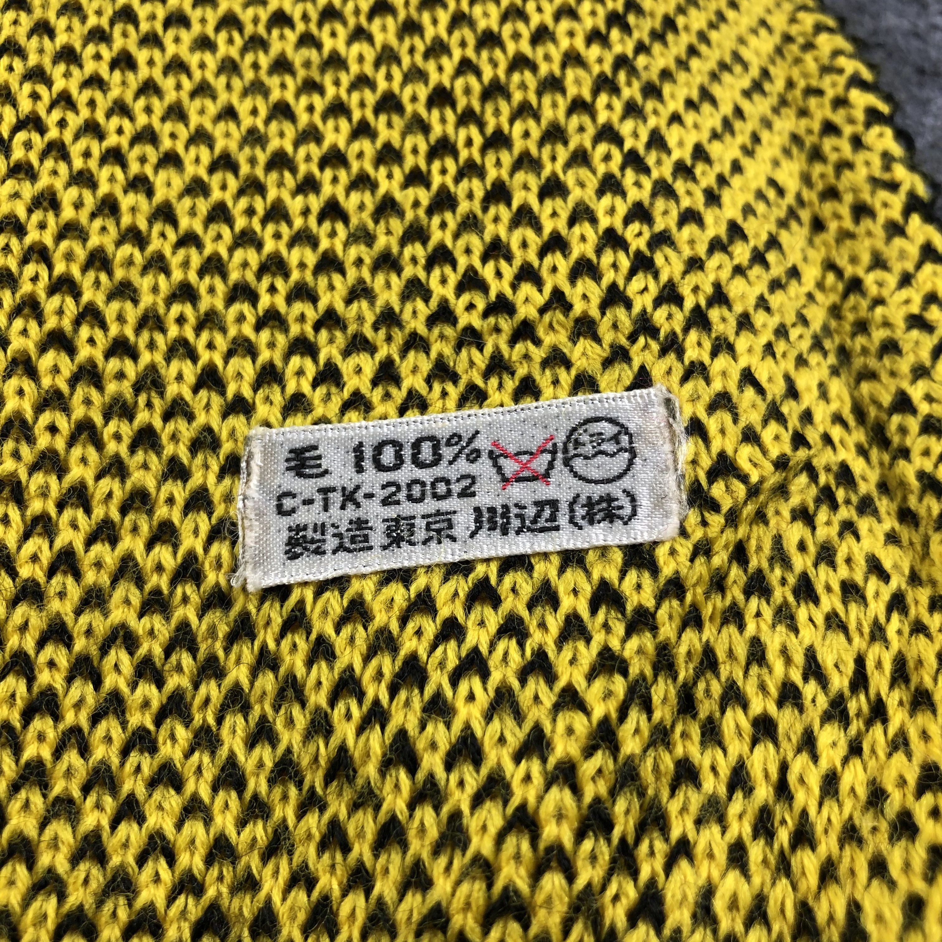 Michiko Koshino Michiko London Yellow Wool Scarf Muffler V1345 Size ONE SIZE - 10 Thumbnail