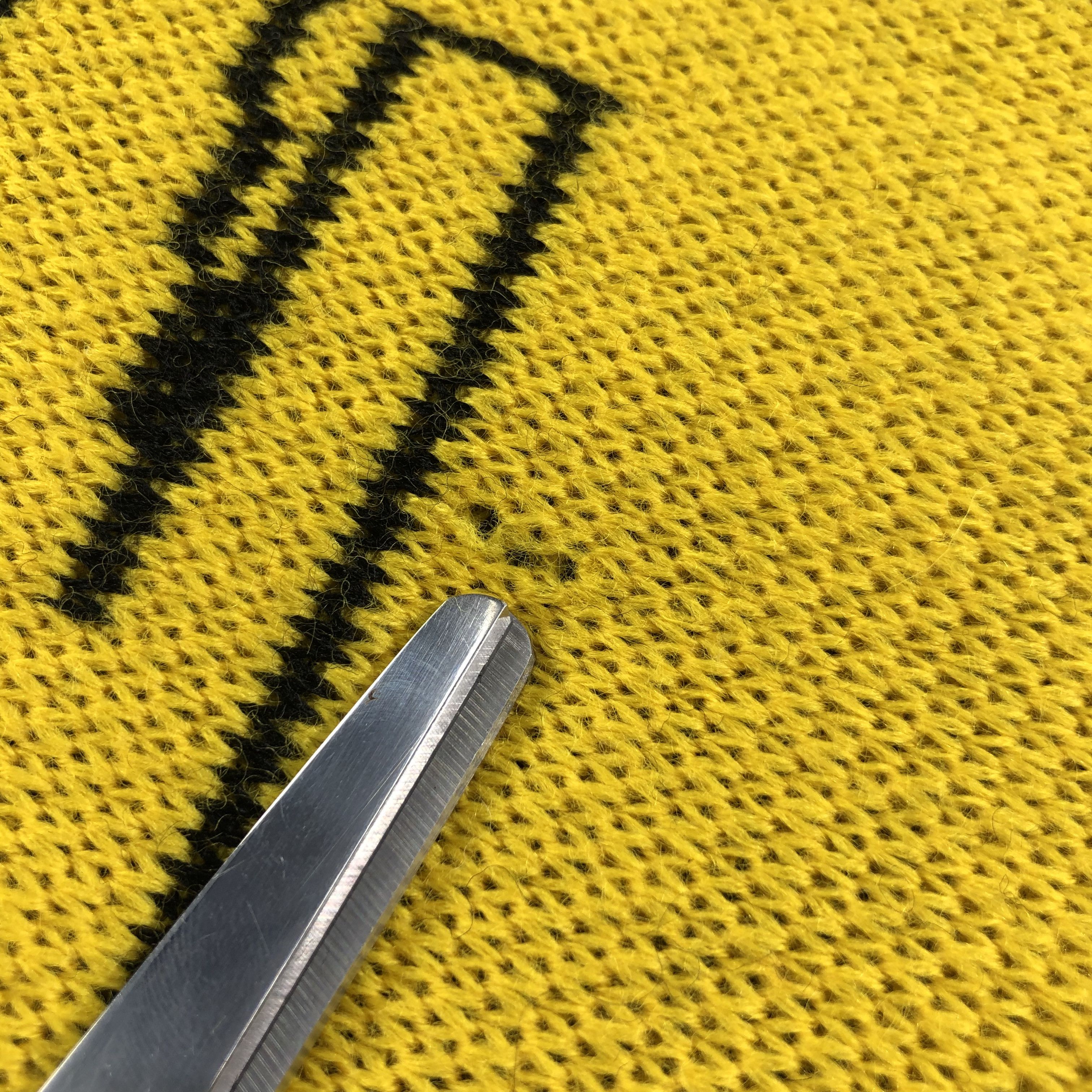 Michiko Koshino Michiko London Yellow Wool Scarf Muffler V1345 Size ONE SIZE - 6 Thumbnail