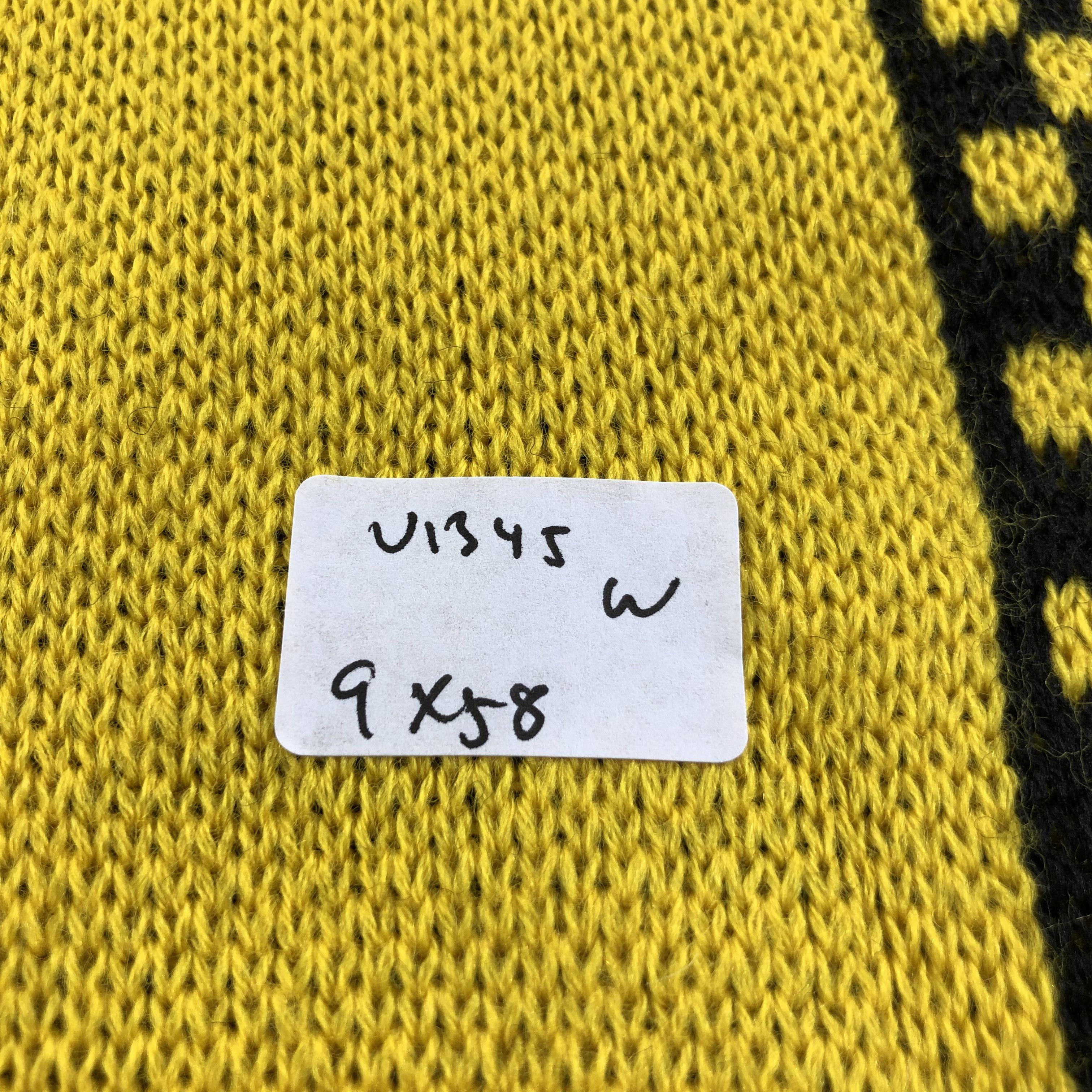 Michiko Koshino Michiko London Yellow Wool Scarf Muffler V1345 Size ONE SIZE - 11 Thumbnail