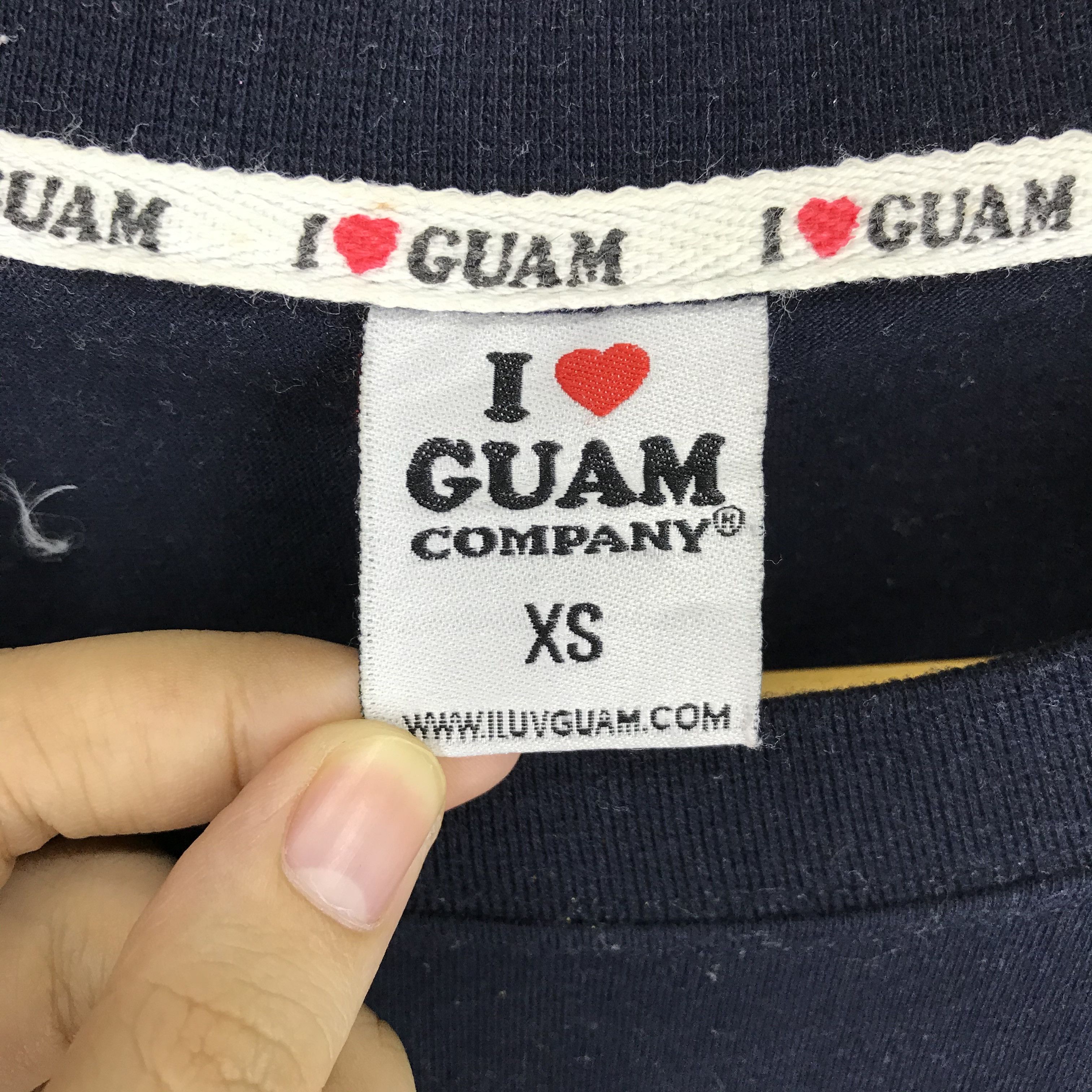 Other I LOVE GUAM Crew Neck T Shirt #2342-81 Size US S / EU 44-46 / 1 - 7 Thumbnail