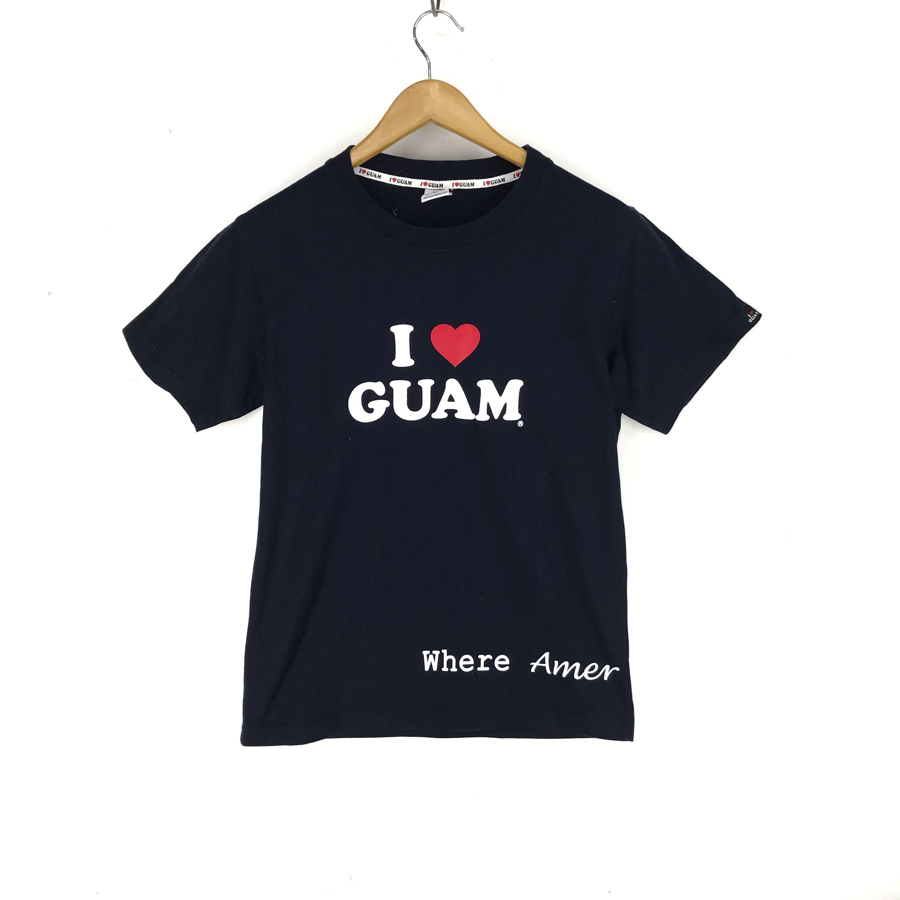 Other I LOVE GUAM Crew Neck T Shirt #2342-81 Size US S / EU 44-46 / 1 - 1 Thumbnail