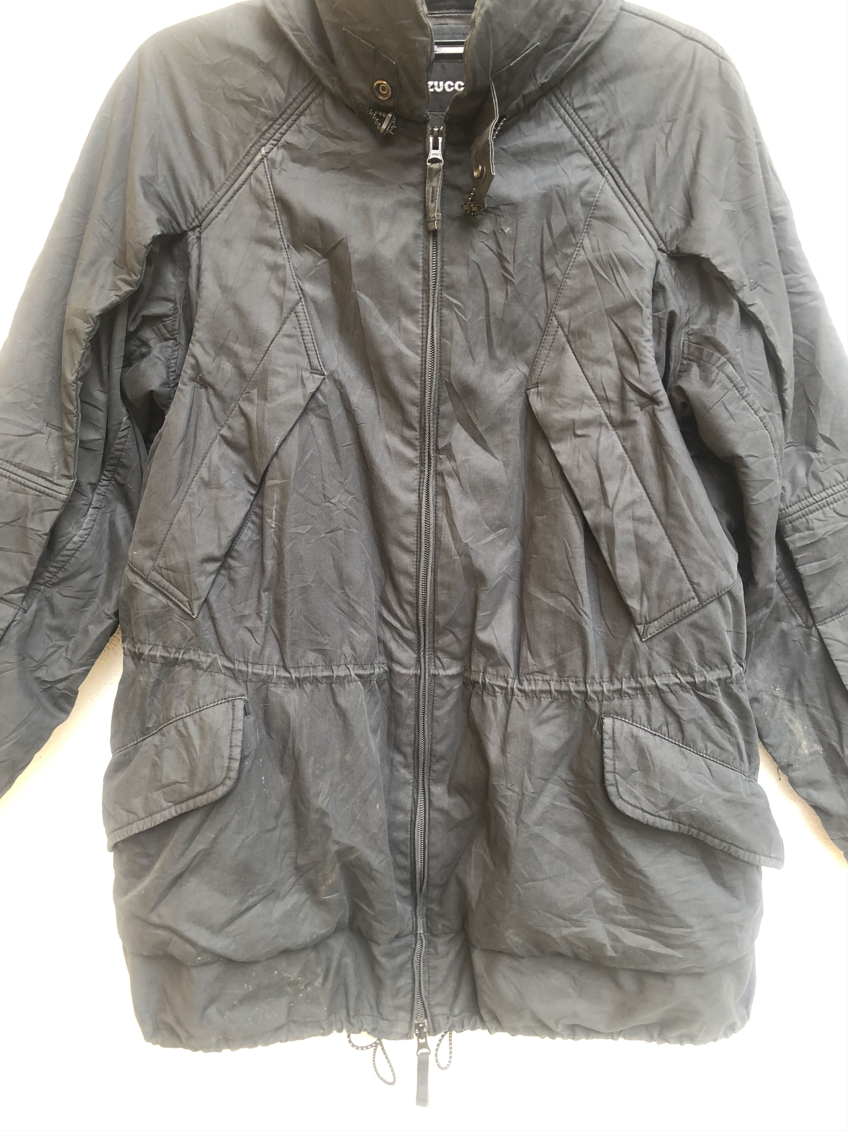 CABANE de ZUCCa × Japanese Brand Vintage Zucca Black Jacket Designed Fashion Style Size US L / EU 52-54 / 3 - 4 Thumbnail