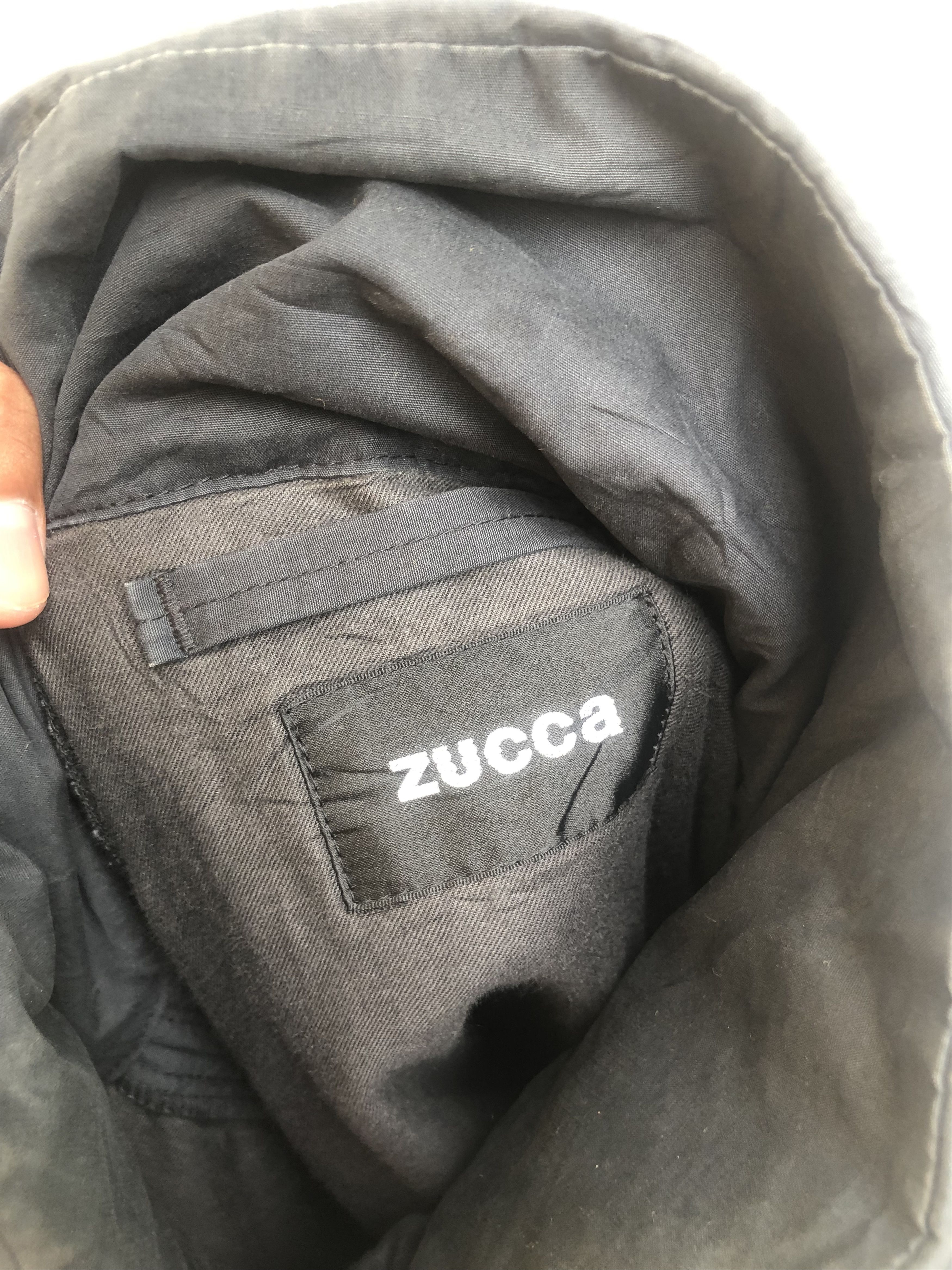 CABANE de ZUCCa × Japanese Brand Vintage Zucca Black Jacket Designed Fashion Style Size US L / EU 52-54 / 3 - 11 Thumbnail