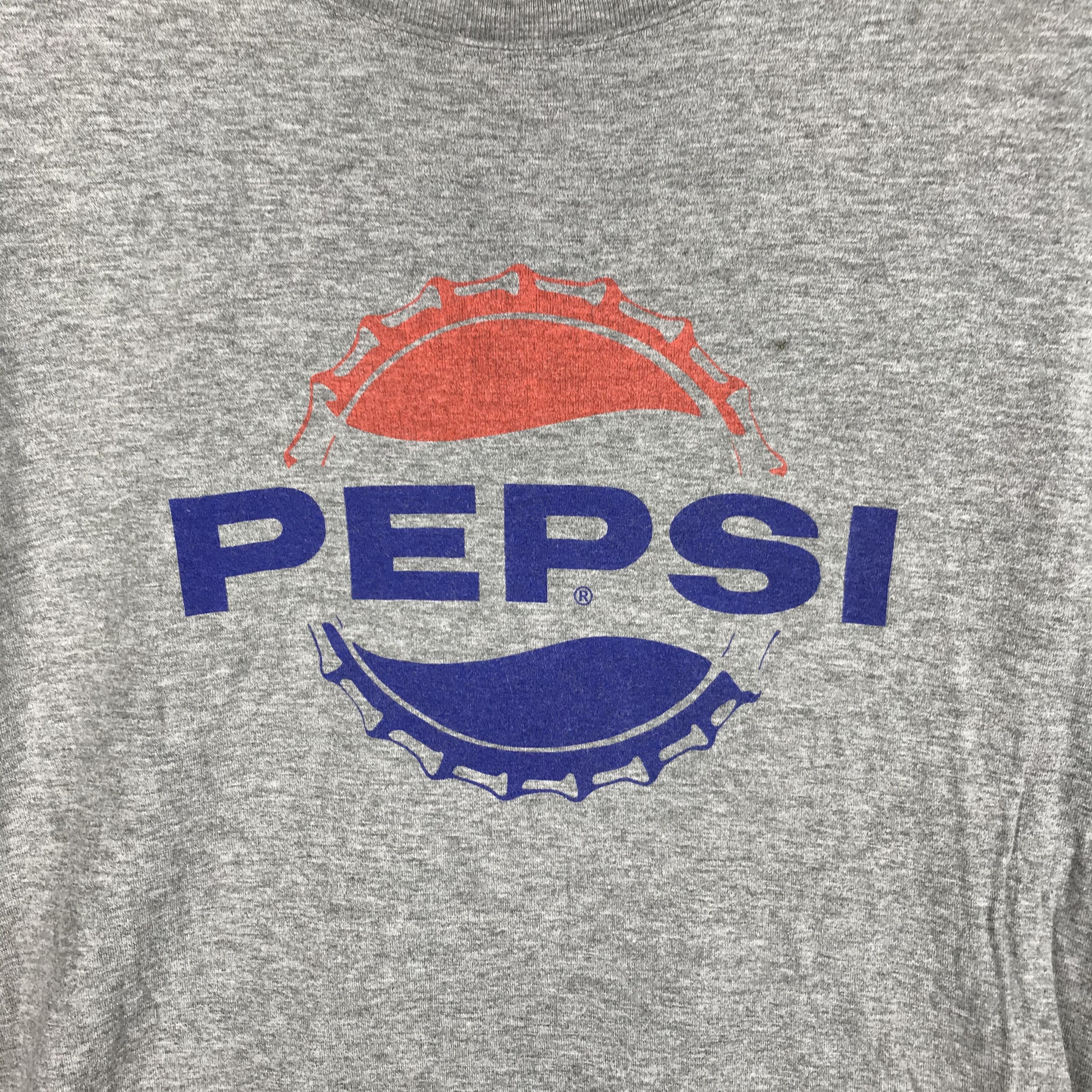 Pepsi PEPSI COLA Crew Neck T Shirt #2376-82 Size US S / EU 44-46 / 1 - 3 Thumbnail