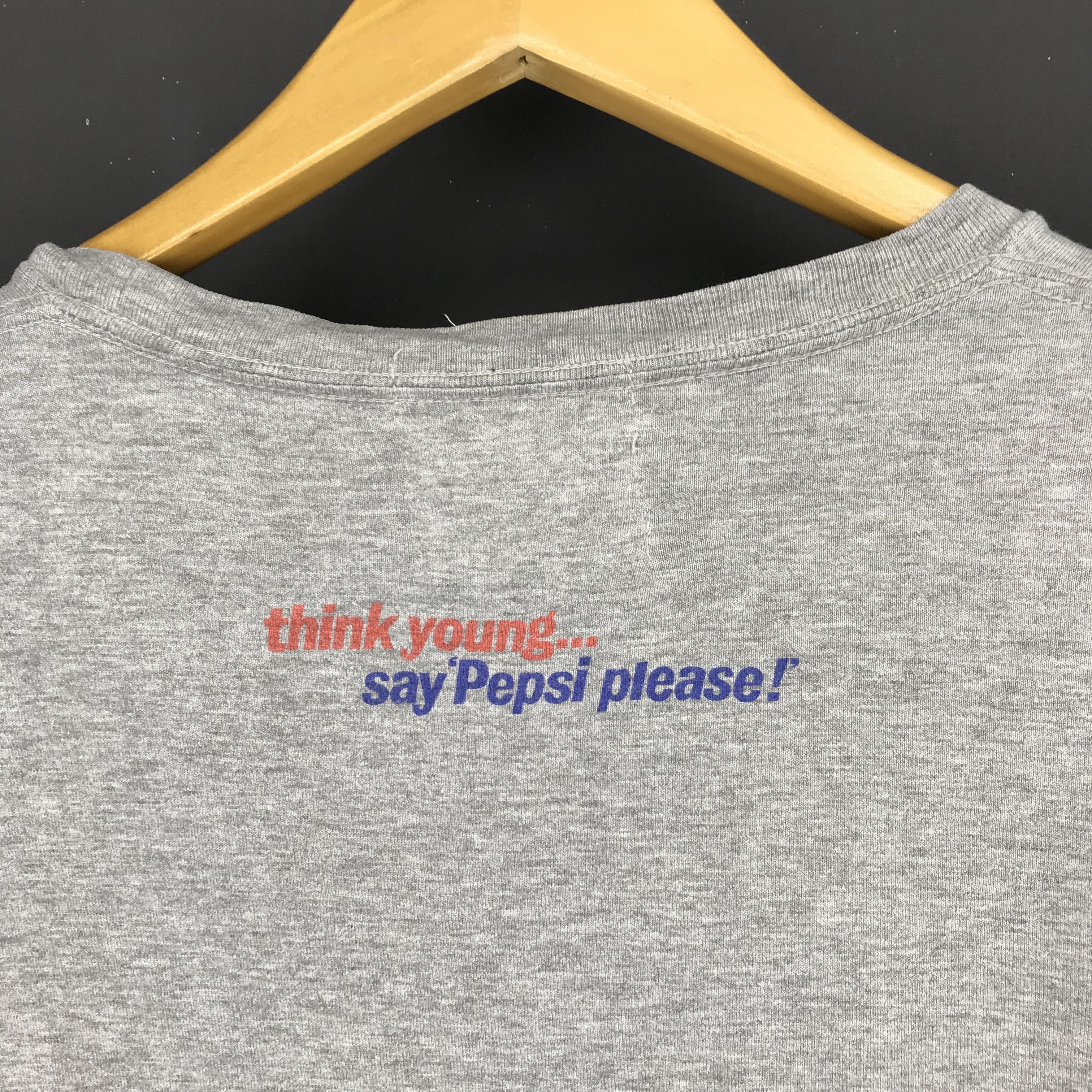 Pepsi PEPSI COLA Crew Neck T Shirt #2376-82 Size US S / EU 44-46 / 1 - 7 Thumbnail