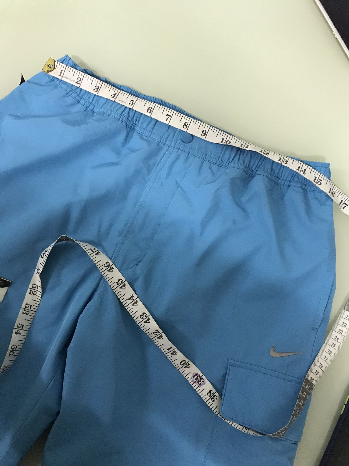 Nike Nice ❗️Vintage Nike Cargo Nylon Track Pants Size US 32 / EU 48 - 18 Thumbnail