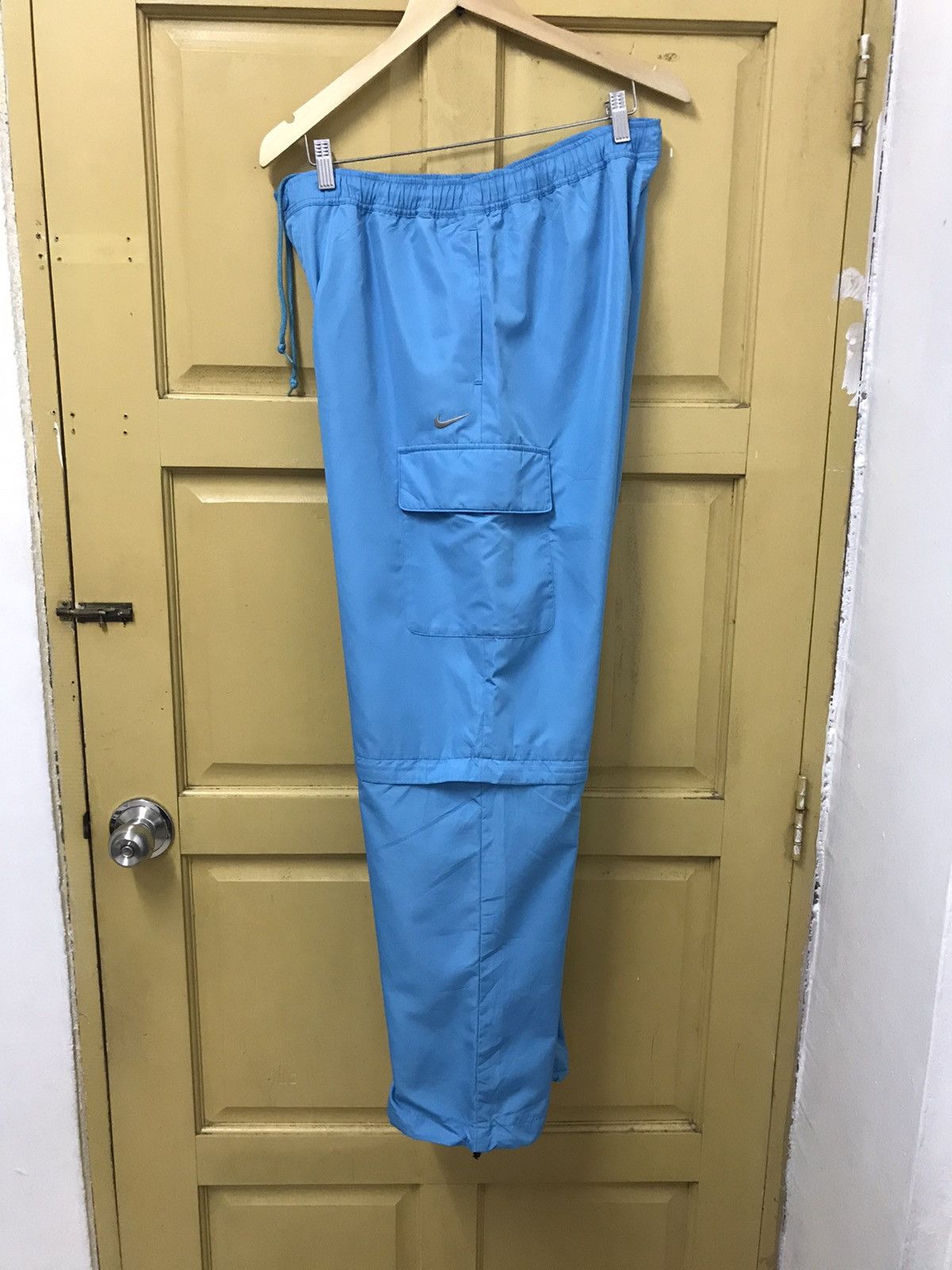 Nike Nice ❗️Vintage Nike Cargo Nylon Track Pants Size US 32 / EU 48 - 4 Thumbnail