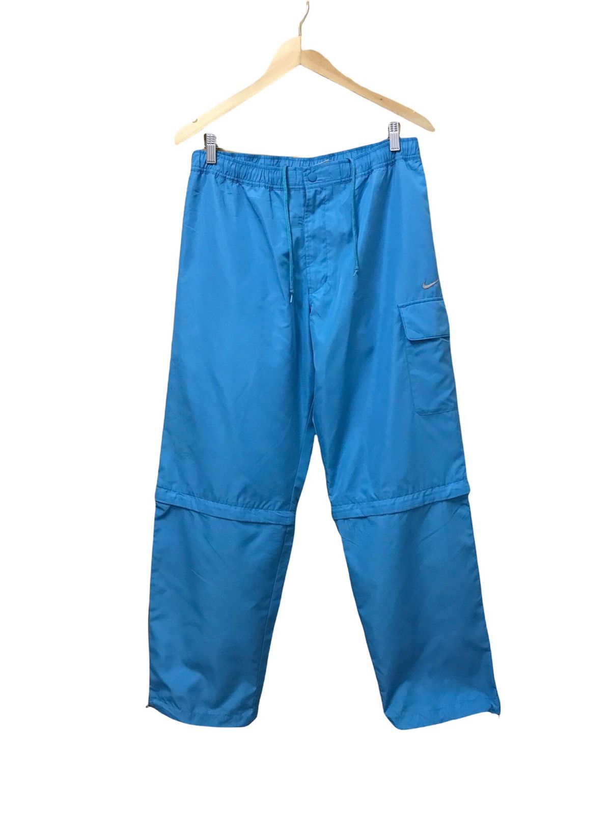 Nike Nice ❗️Vintage Nike Cargo Nylon Track Pants Size US 32 / EU 48 - 2 Thumbnail