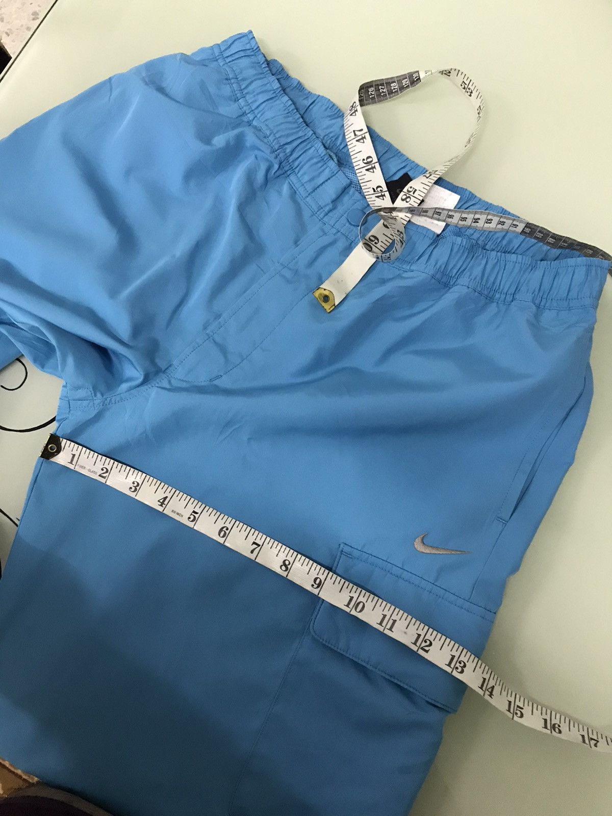 Nike Nice ❗️Vintage Nike Cargo Nylon Track Pants Size US 32 / EU 48 - 21 Thumbnail
