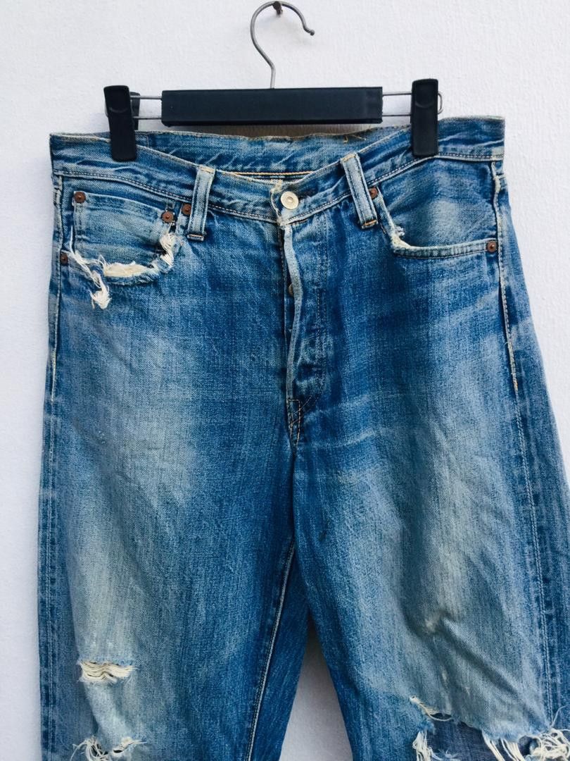 Japanese Brand × Sugar Cane × Vintage Vintage Sugarcane Made In Japan Distressed Travis Scott Size US 31 - 3 Thumbnail