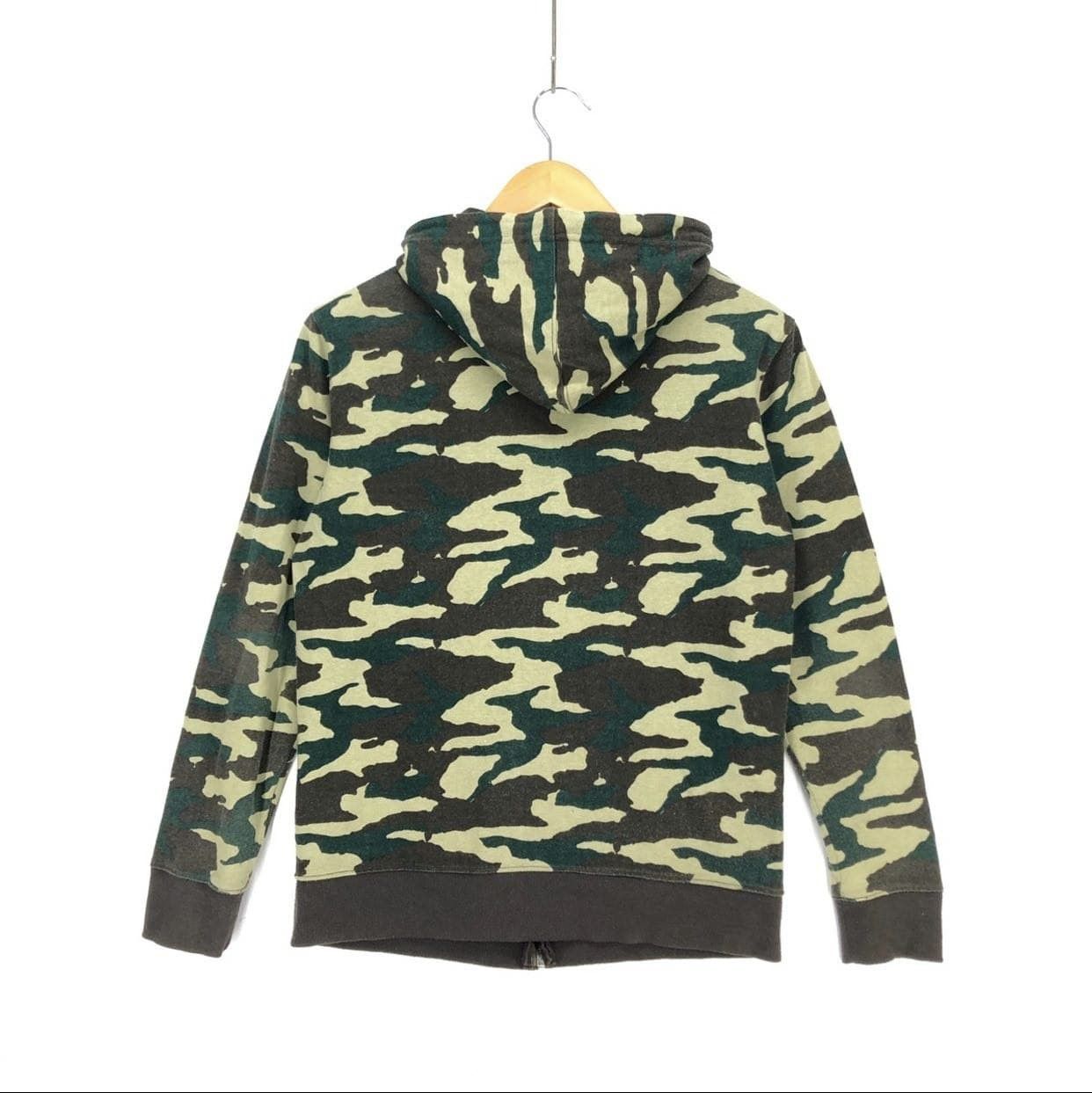 Japanese Brand BROWNY Camouflage Zipper Hoodie #1464-53 Size US S / EU 44-46 / 1 - 5 Thumbnail