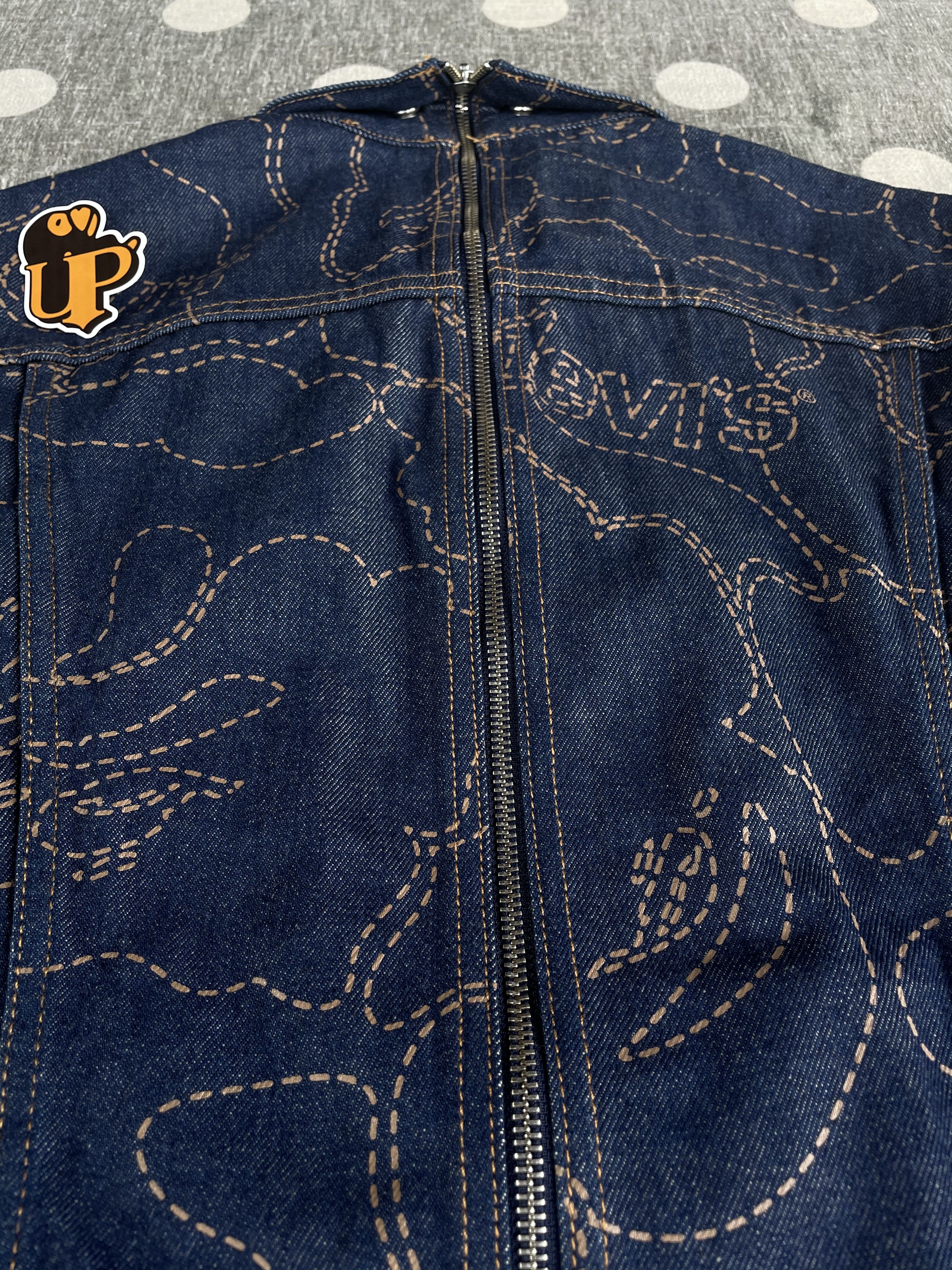 Bape × Levi's BAPE x LEVI’S SPLIT TRUCKER JACKET Size US S / EU 44-46 / 1 - 4 Thumbnail