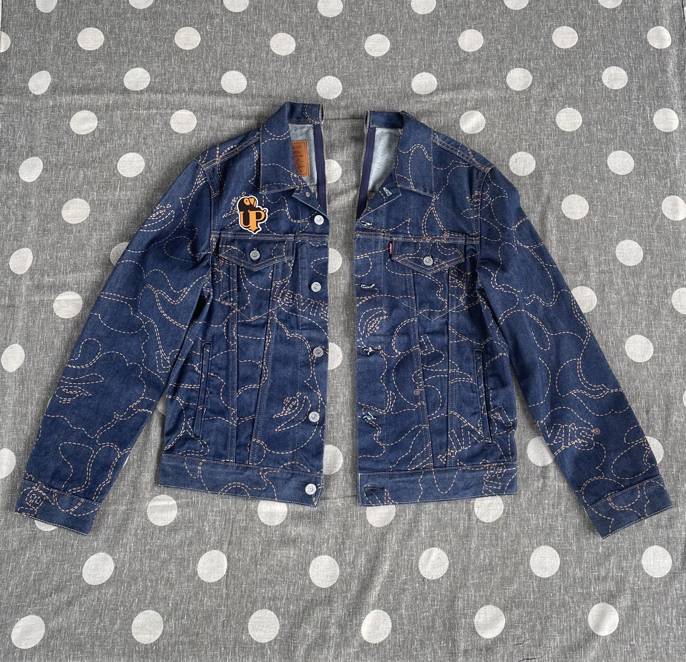 Bape × Levi's BAPE x LEVI’S SPLIT TRUCKER JACKET Size US S / EU 44-46 / 1 - 3 Thumbnail