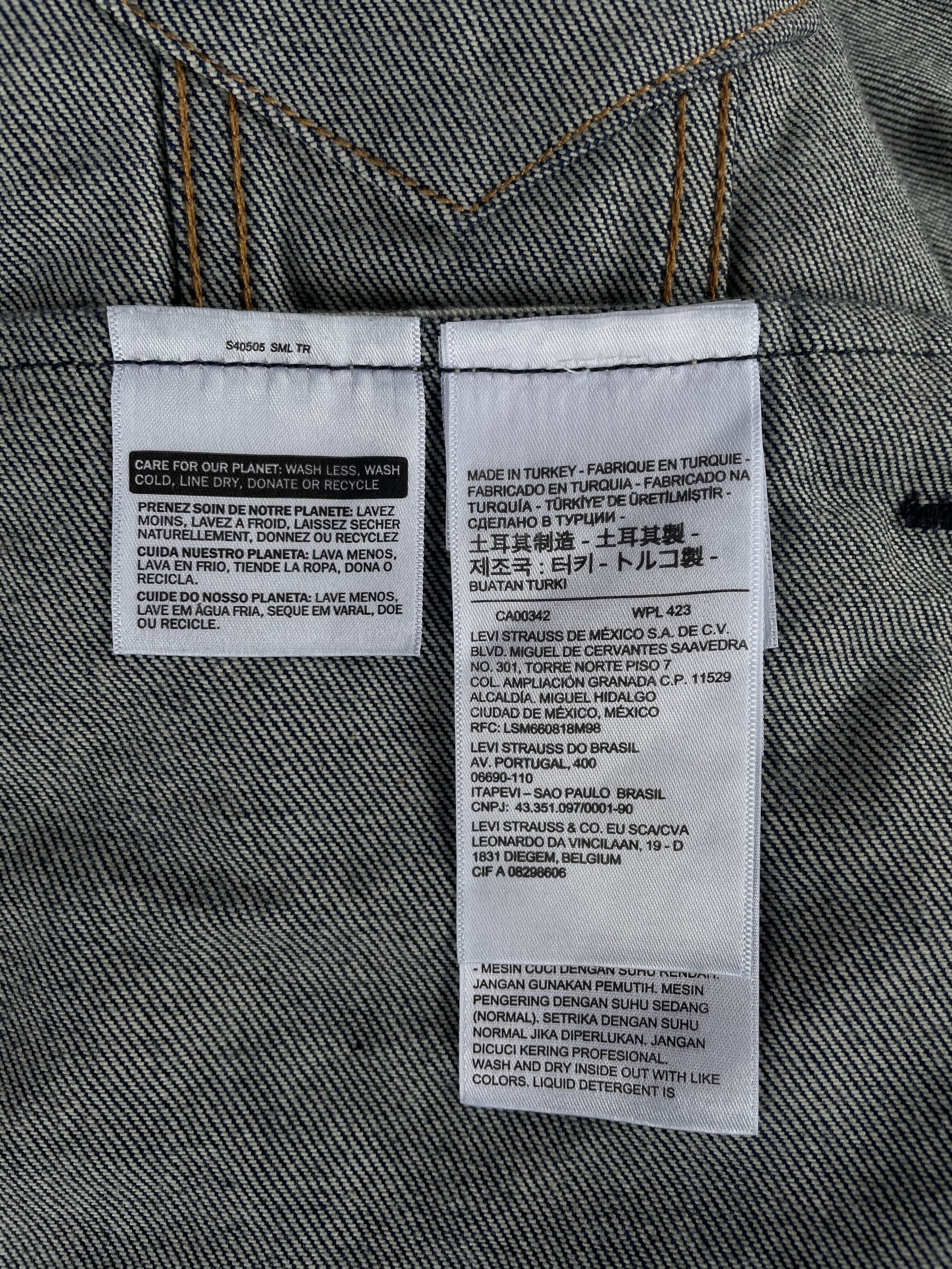Bape × Levi's BAPE x LEVI’S SPLIT TRUCKER JACKET Size US S / EU 44-46 / 1 - 10 Thumbnail