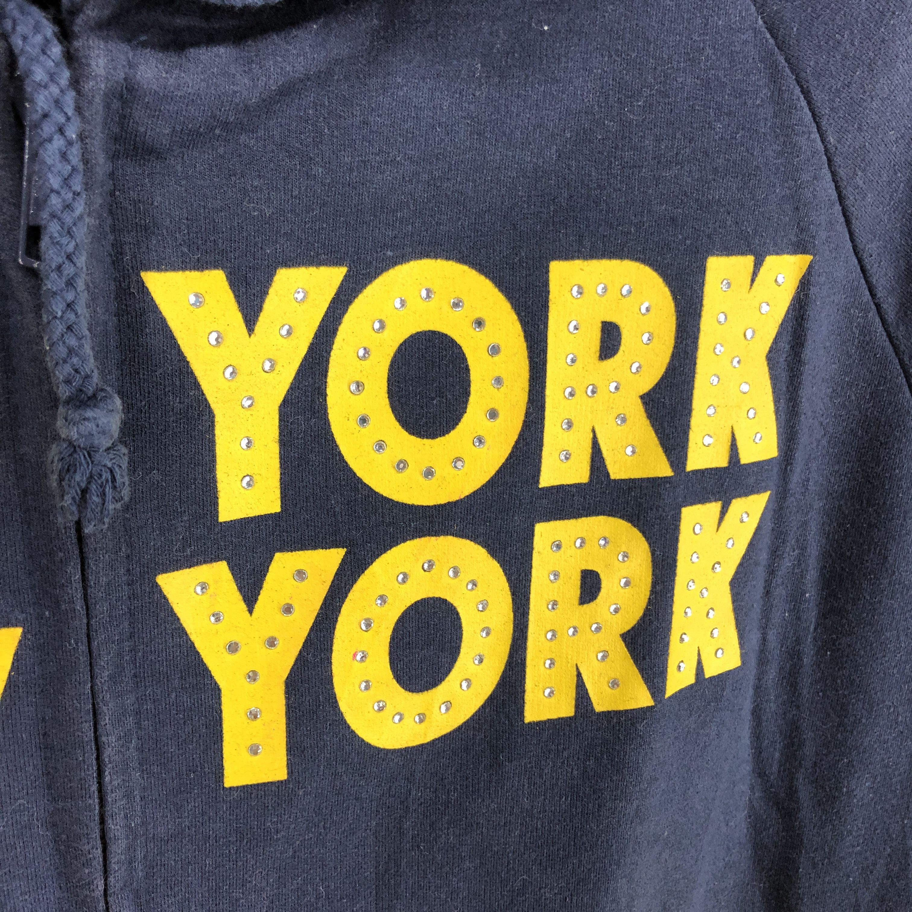 Japanese Brand NEW YORK by BABY SHOOP Zipper Hoodie #2695-97 Size US L / EU 52-54 / 3 - 4 Thumbnail
