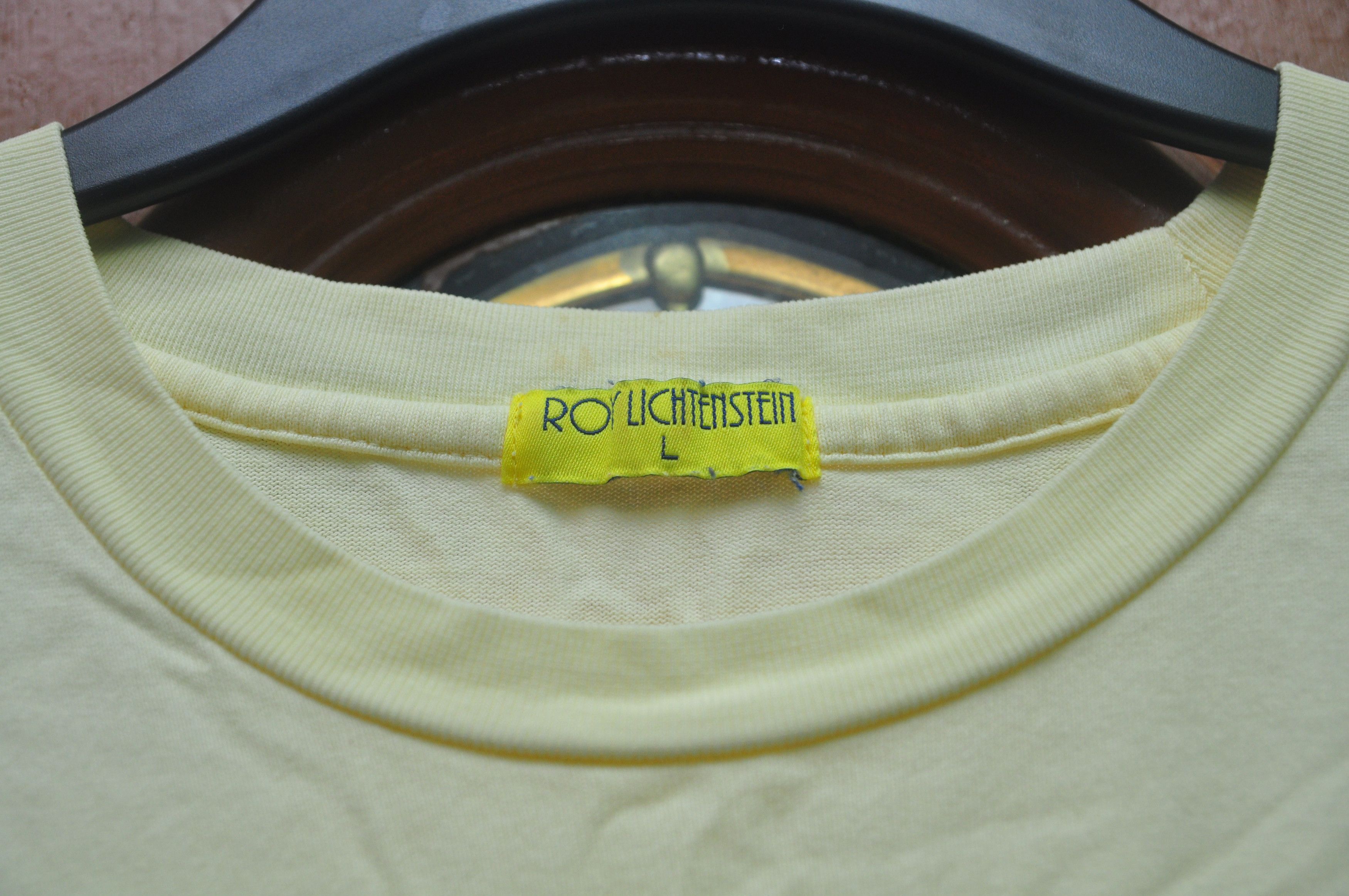 Japanese Brand × Uniqlo × Vintage Roy Lichtenstein Shirt / hip hop swag skate rap gift kappa Size US L / EU 52-54 / 3 - 4 Thumbnail