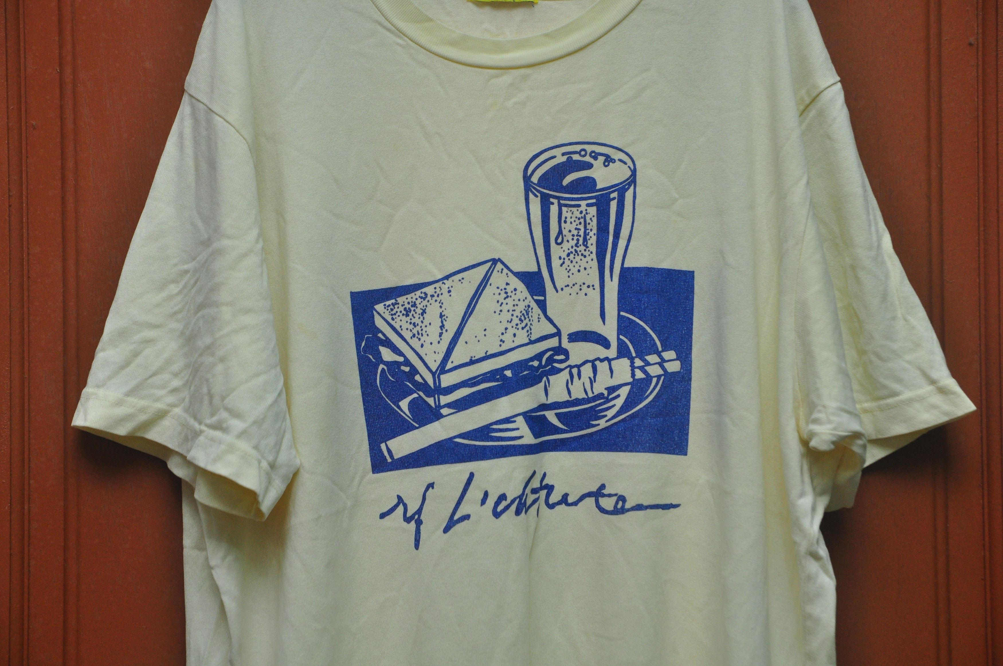 Japanese Brand × Uniqlo × Vintage Roy Lichtenstein Shirt / hip hop swag skate rap gift kappa Size US L / EU 52-54 / 3 - 3 Thumbnail
